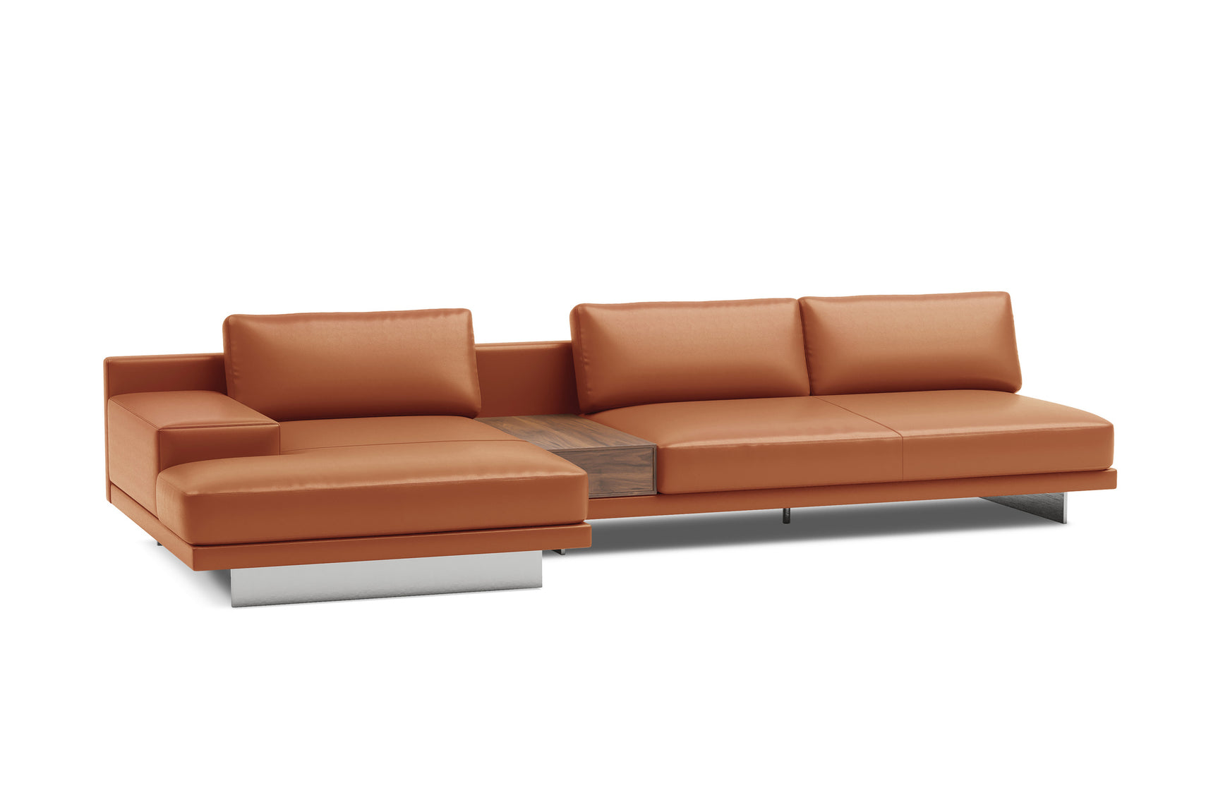 Alessandro Leather Modular Sectional Sofa
