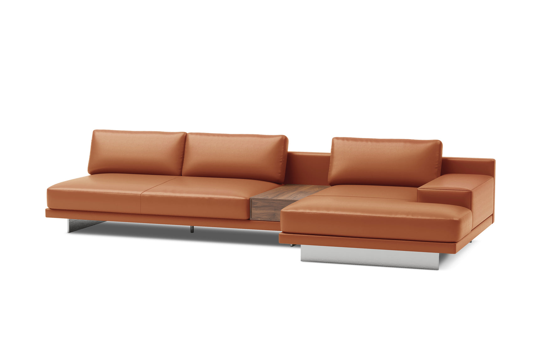 Alessandro Leather Modular Sectional Sofa