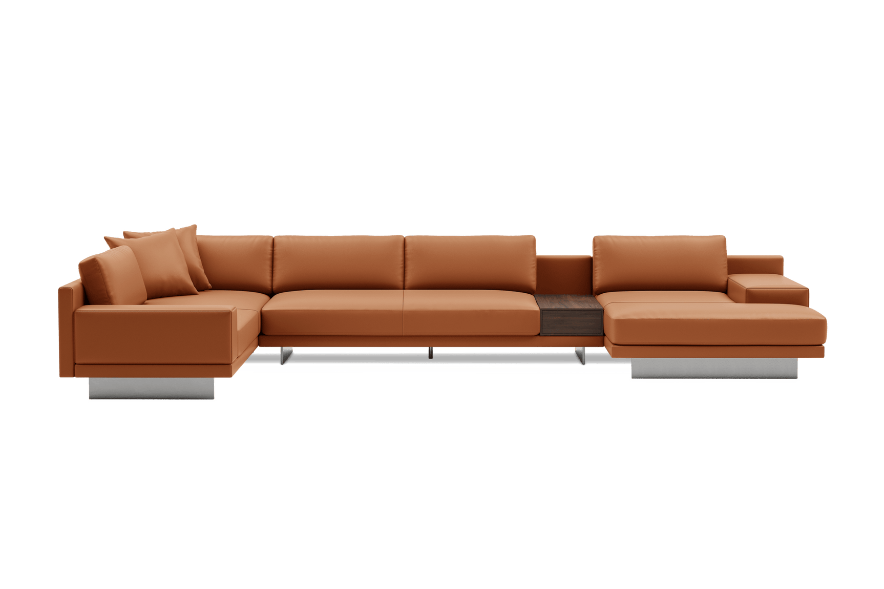Alessandro Leather Modular Sectional Sofa