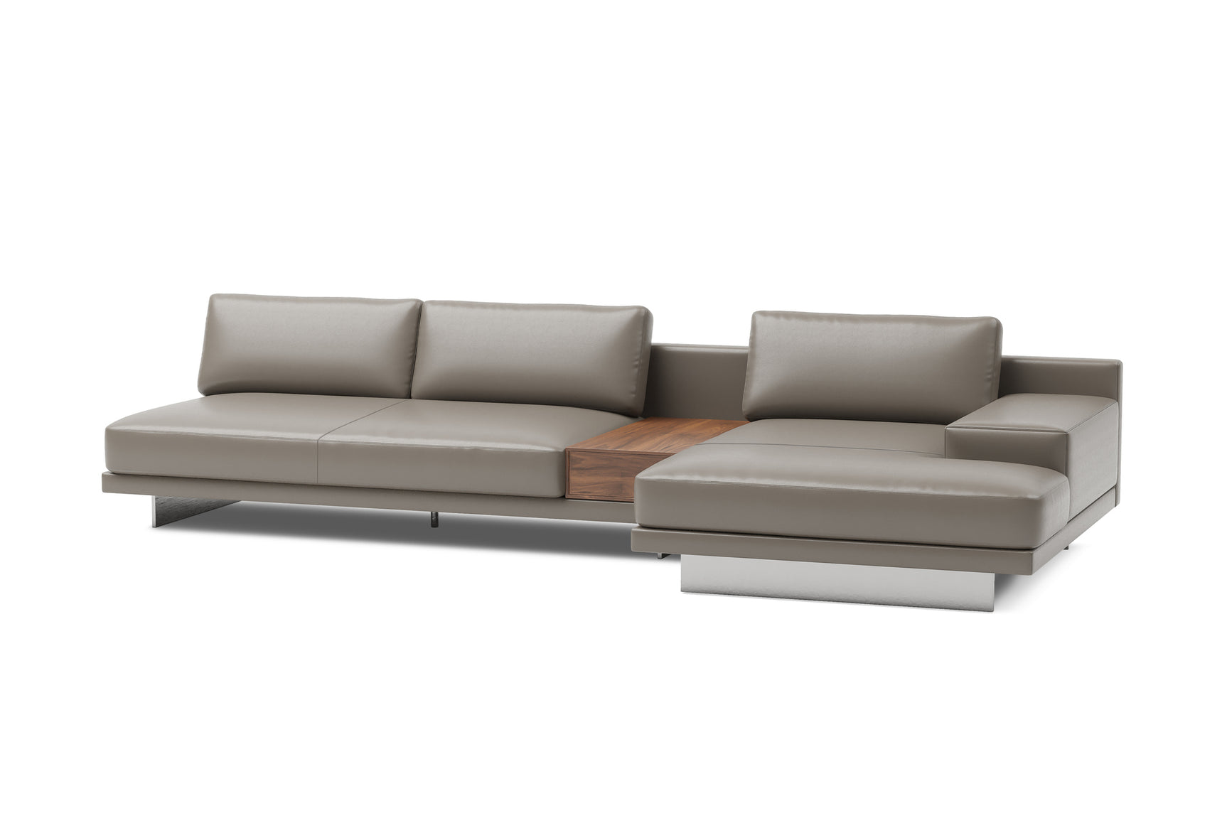 Alessandro Leather Modular Sectional Sofa