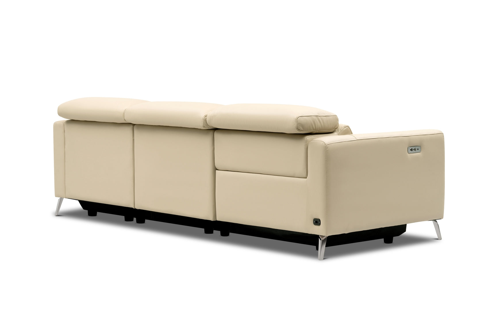 Andria Leather Reclining Sectional Sofa