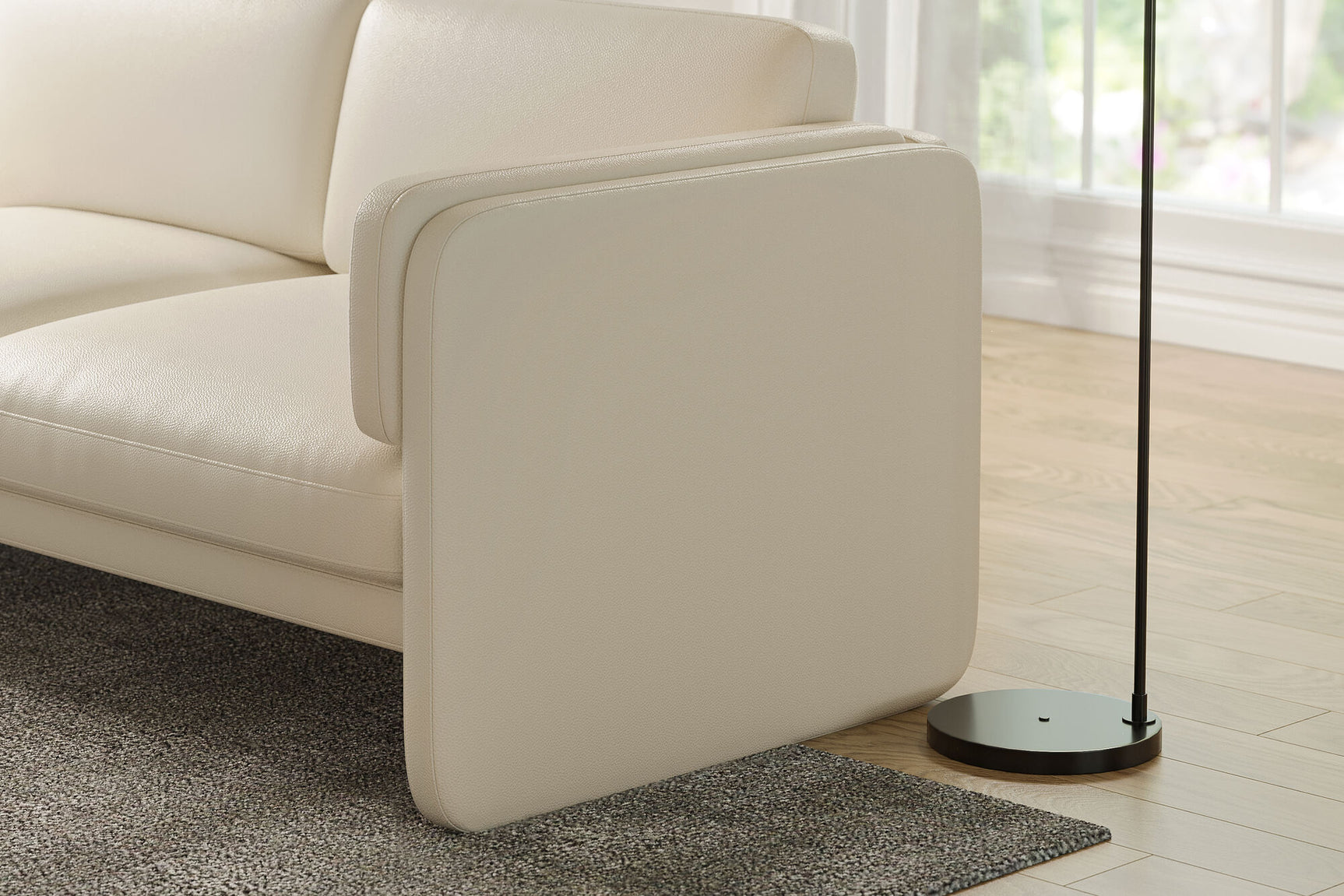 Annalise Leather Sectional Sofa