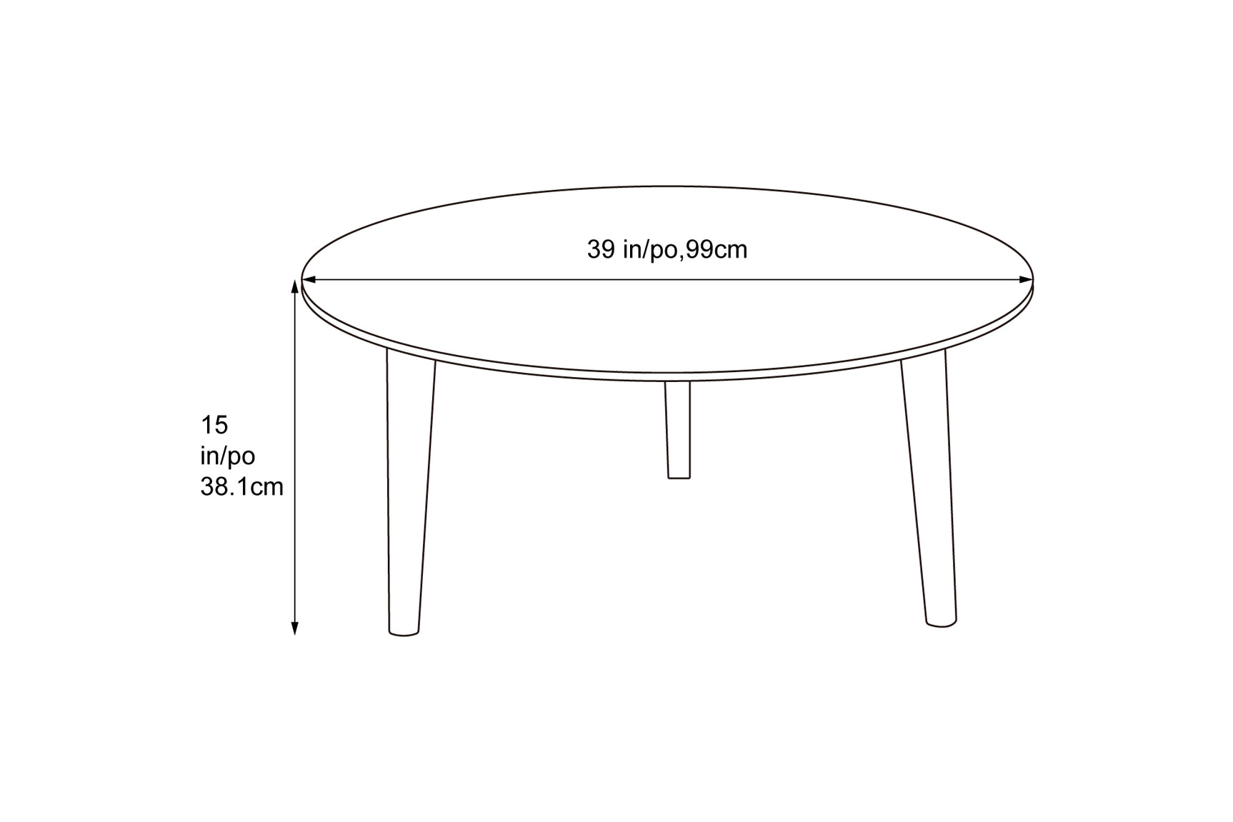 Anouk smoked Glass Coffee Table