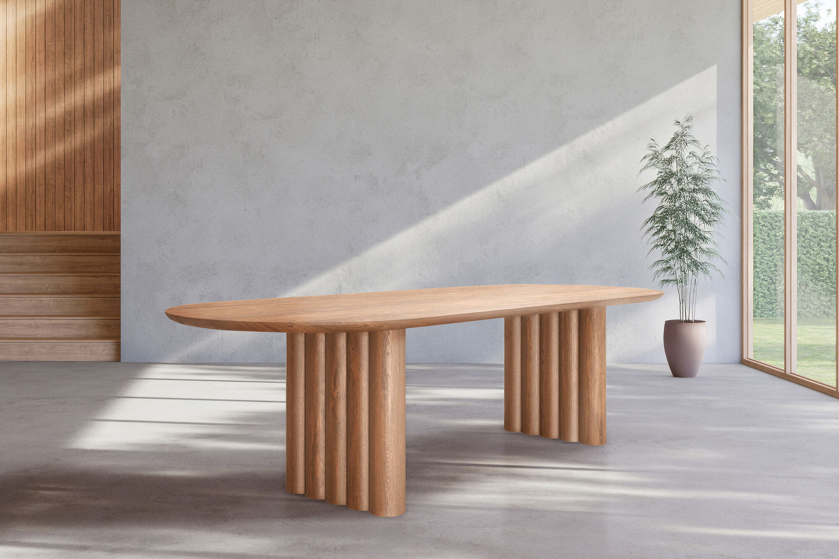 Archibald Wood Dining Table