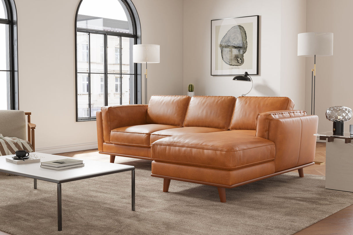 Artisan Leather Sectional Sofa