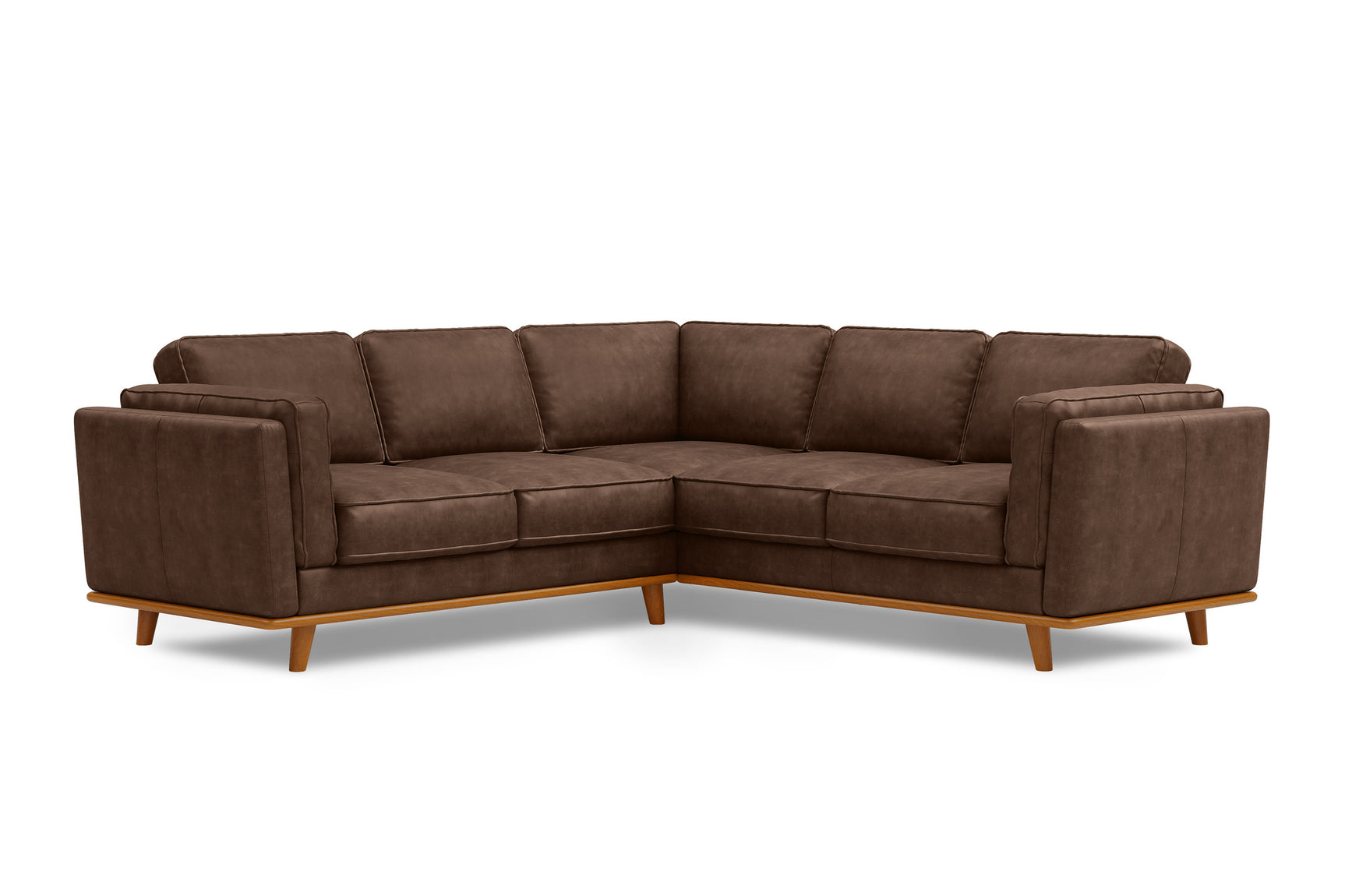 Artisan Leather Corner Sectional Sofa