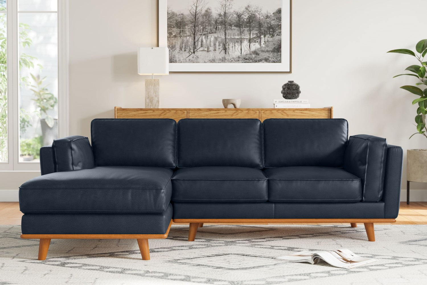 Artisan Leather Sectional Sofa