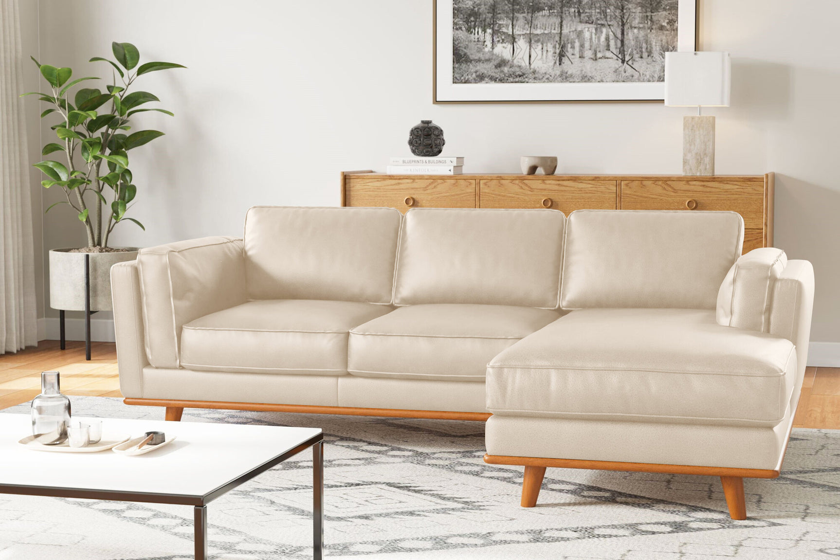 Artisan Leather Sectional Sofa