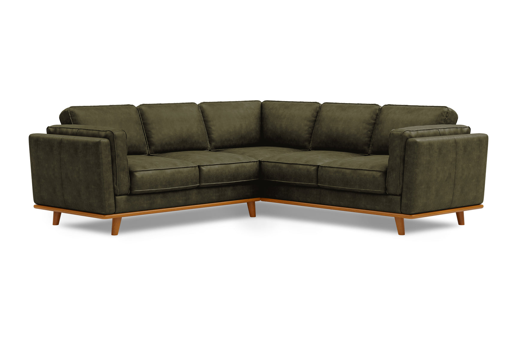 Artisan Leather Corner Sectional Sofa