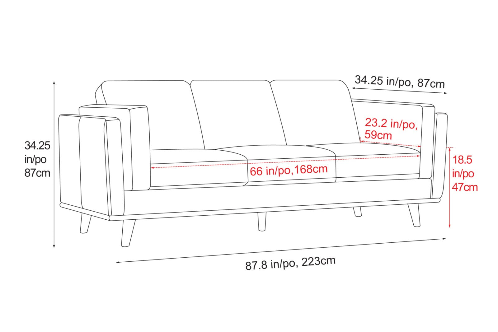 Artisan Swiss Linen Sofa