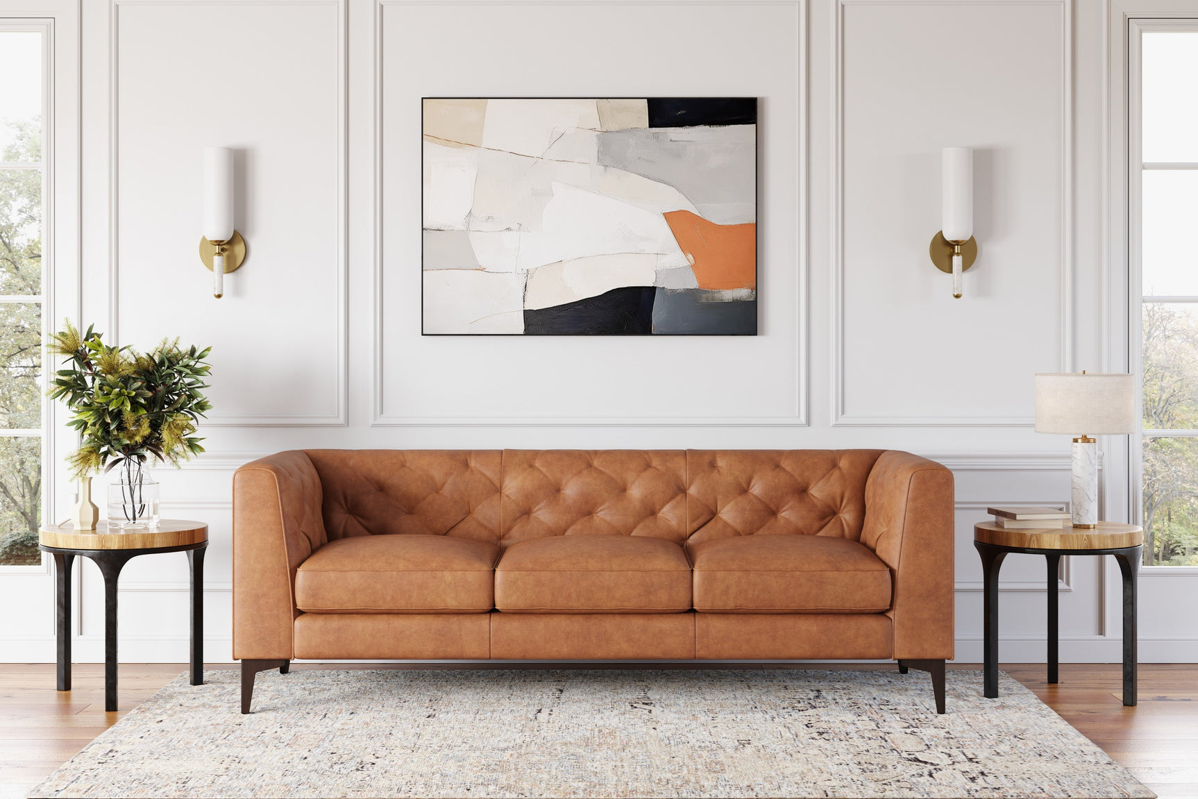 Avery Leather Sofa
