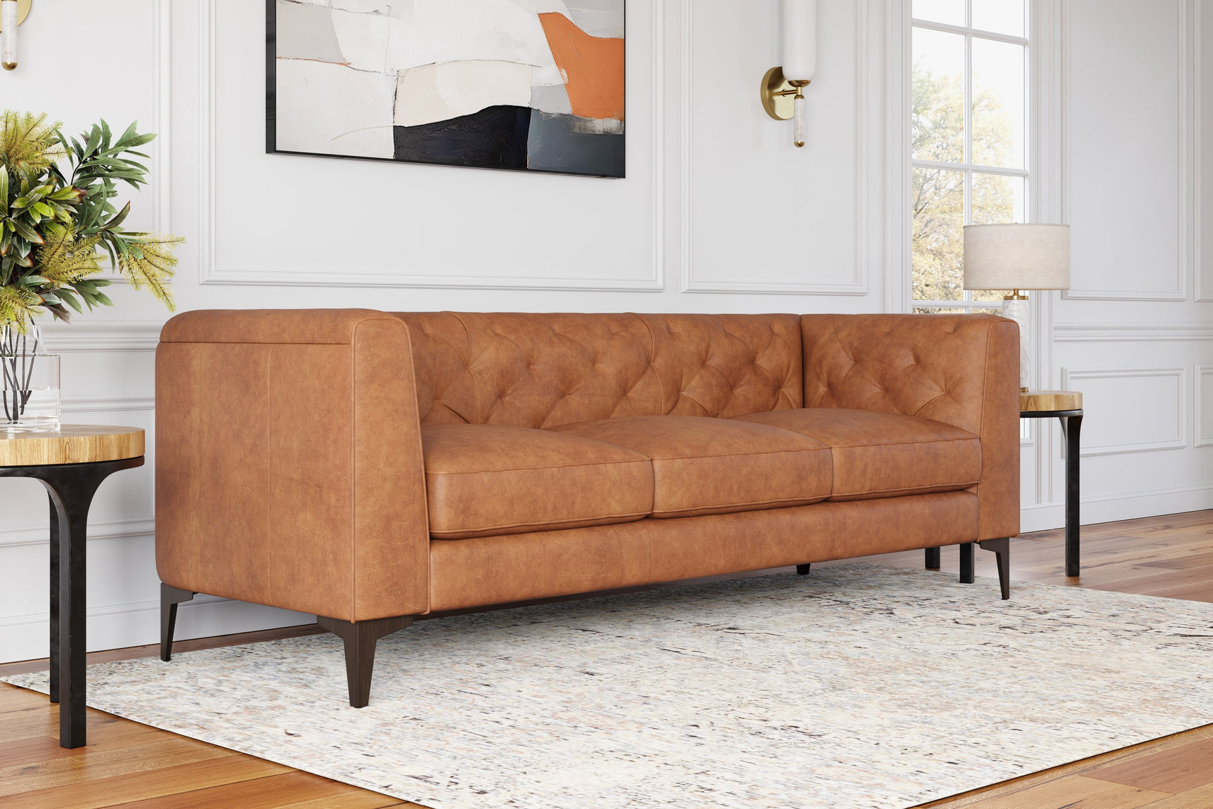 Avery Leather Sofa