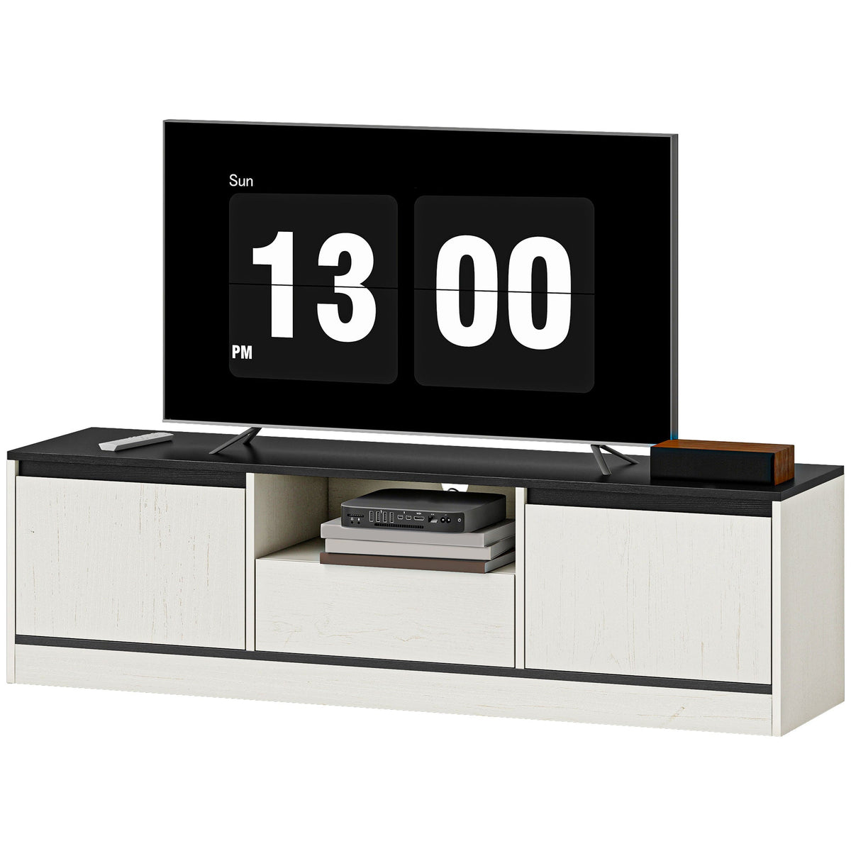 Palmer TV Stand for 55-60 Inch TVs - White