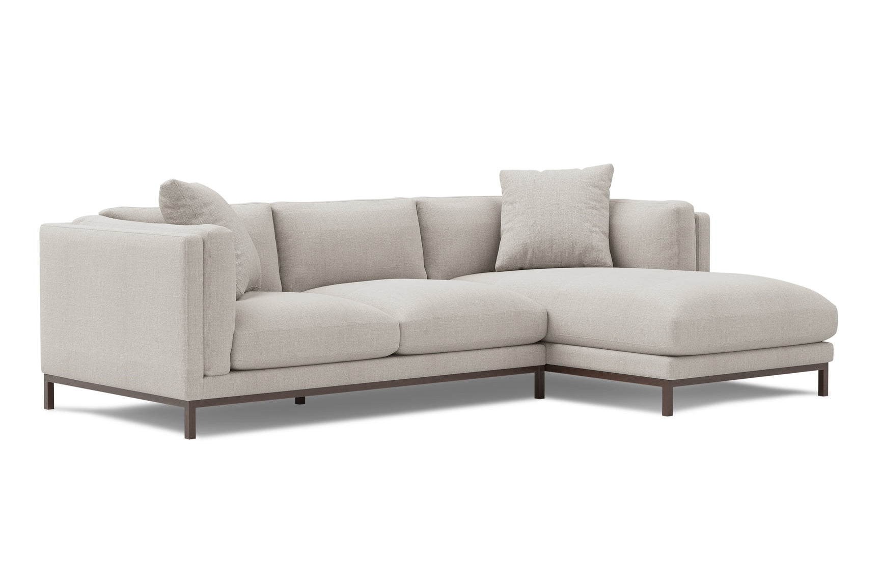 Bergen Fabric Sectional Sofa
