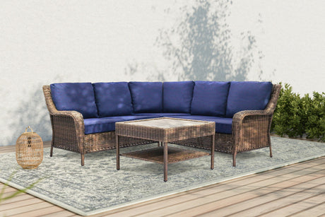 Brendon Outdoor Corner Sectional Set