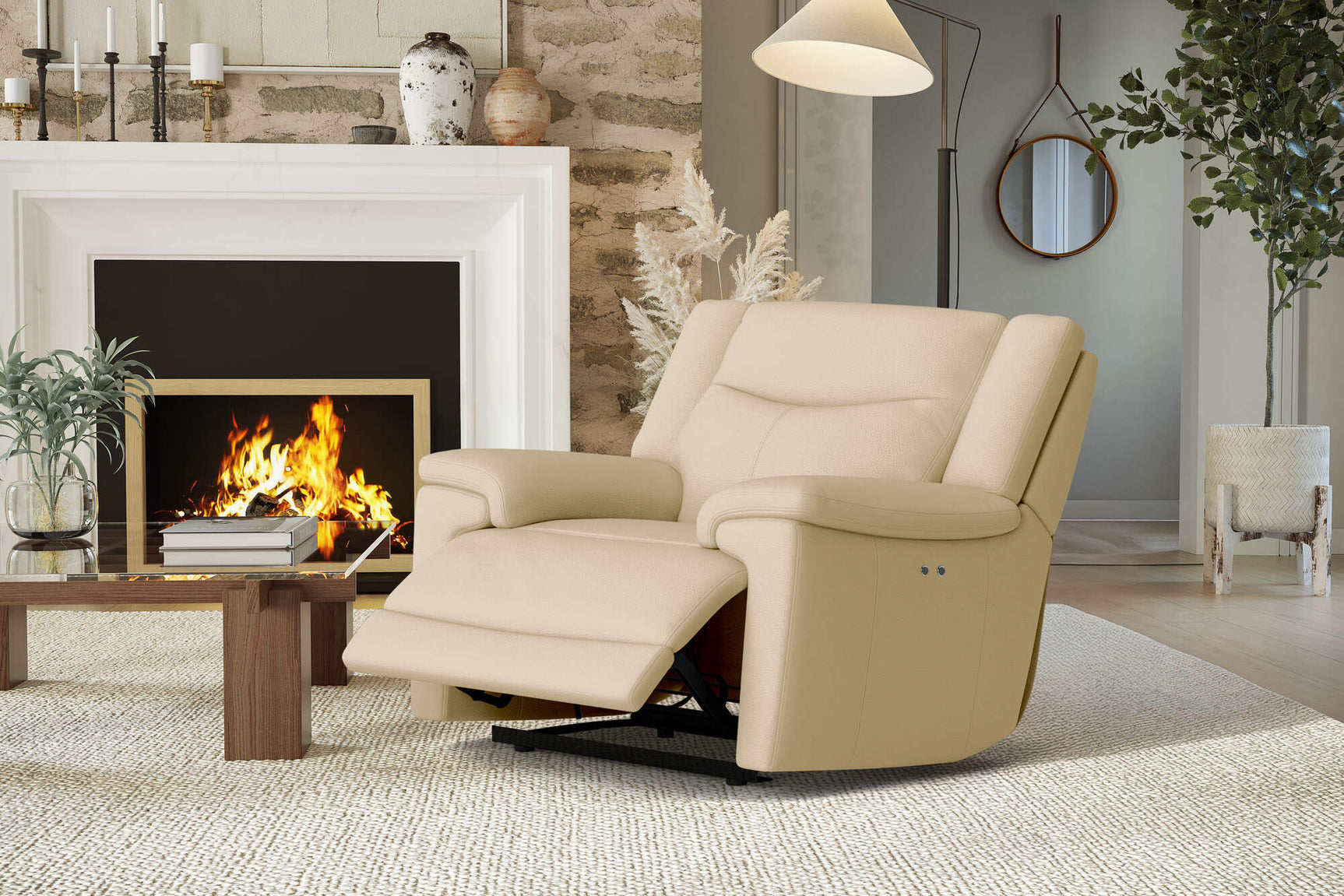 Brianna Leather Recliner Seat