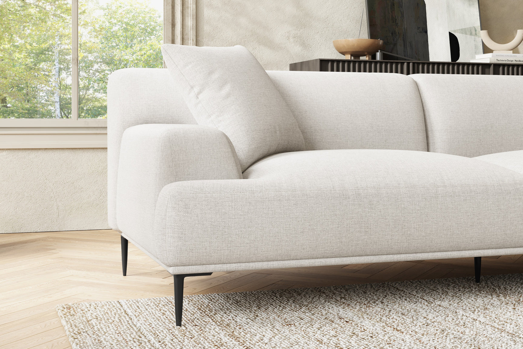 Kotor Fabric Sectional Sofa