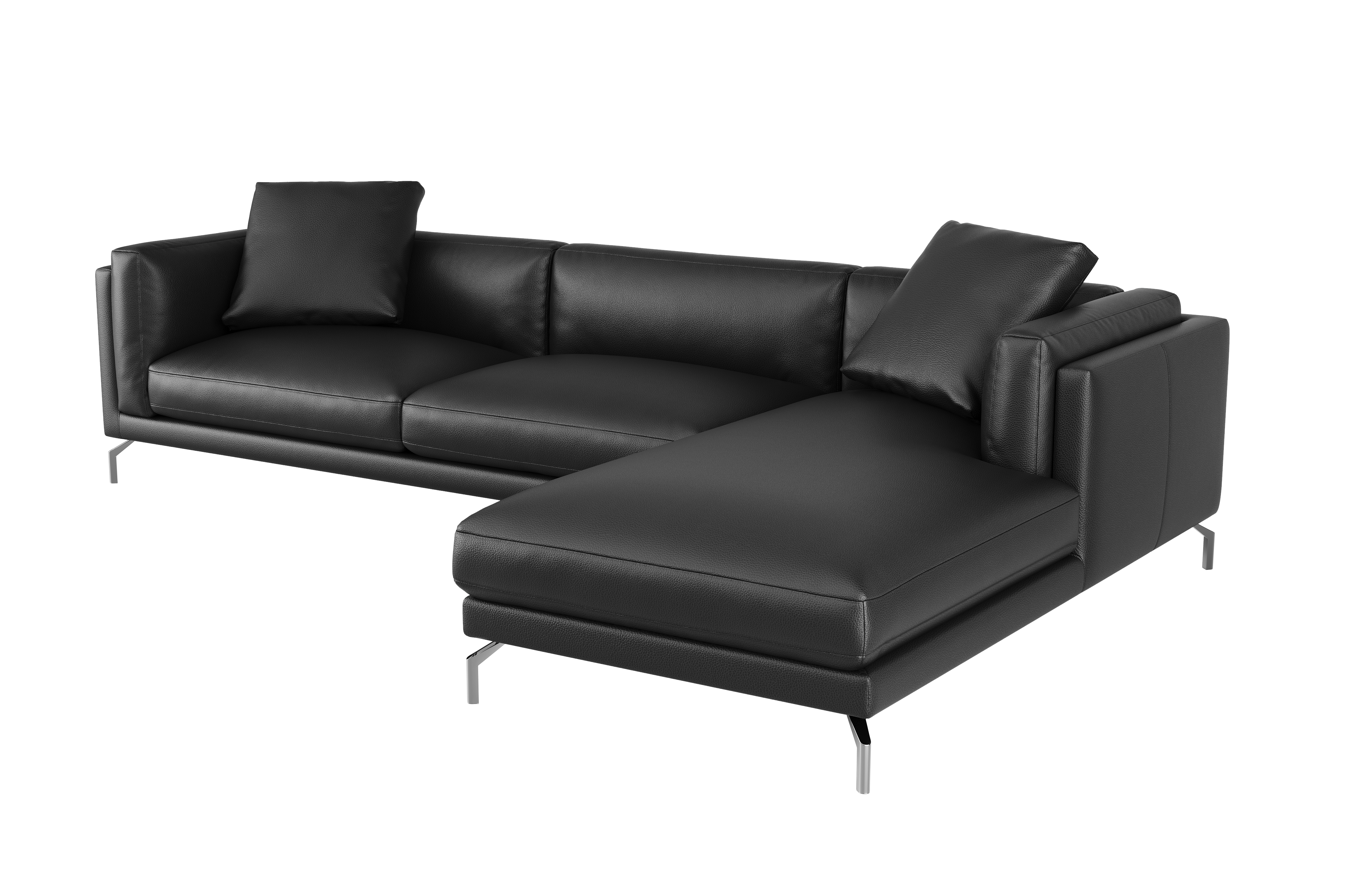 Zadar Leather Sectional Sofa