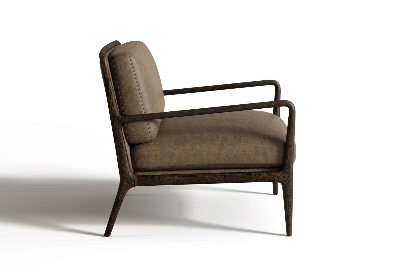 Cassian Leather Accent Chair