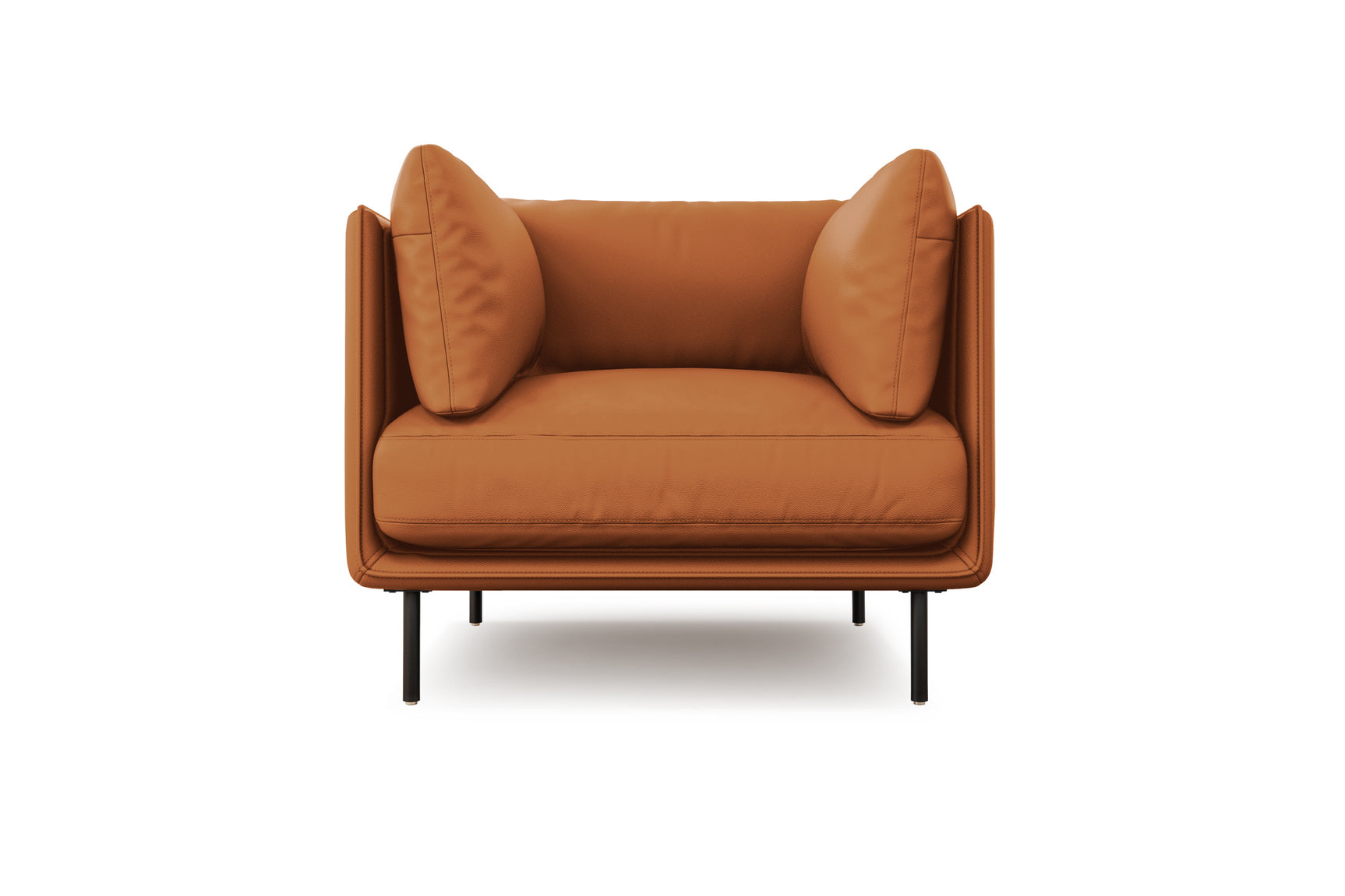 Chloe Leather Accent Chair