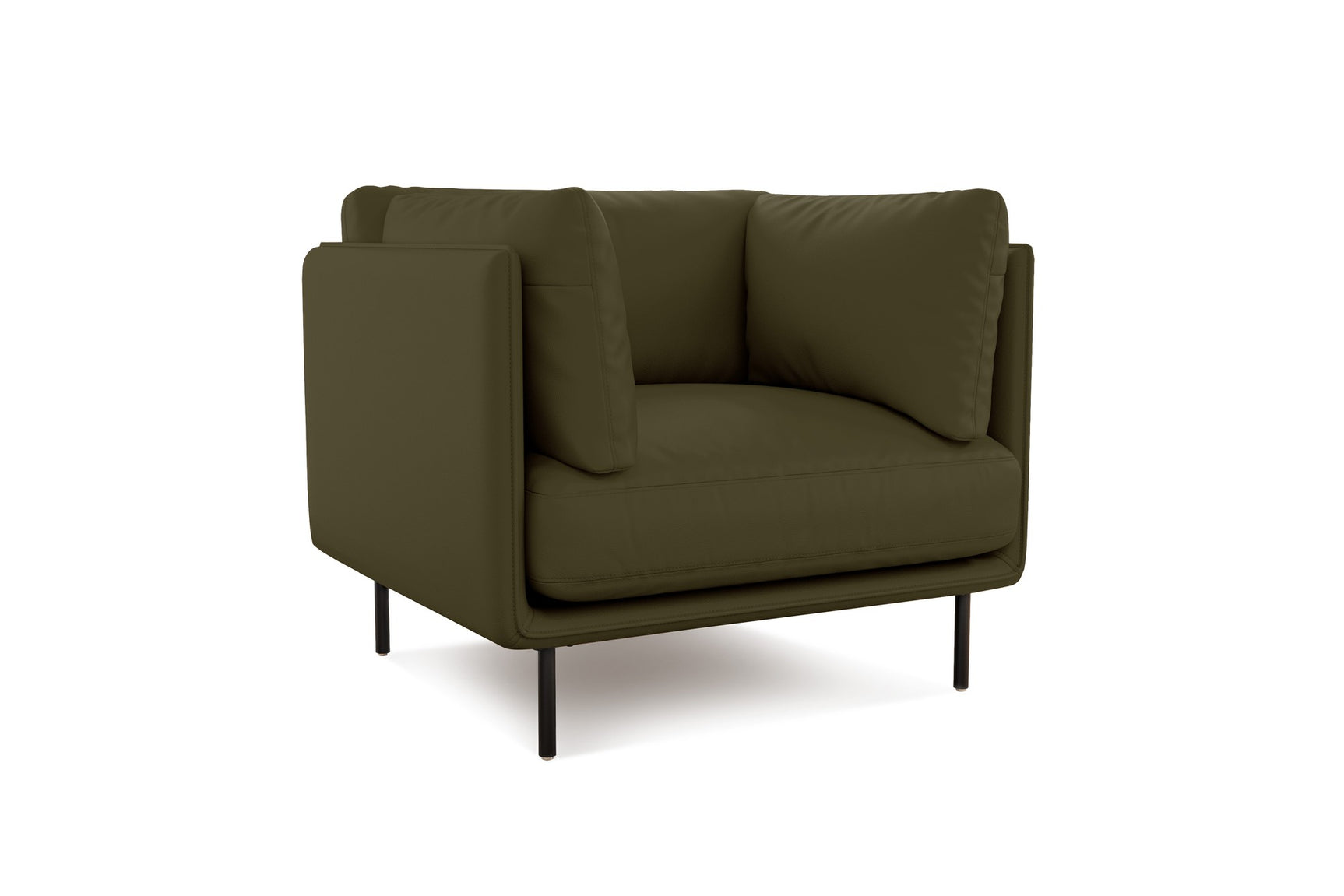 Chloe Leather Accent Chair