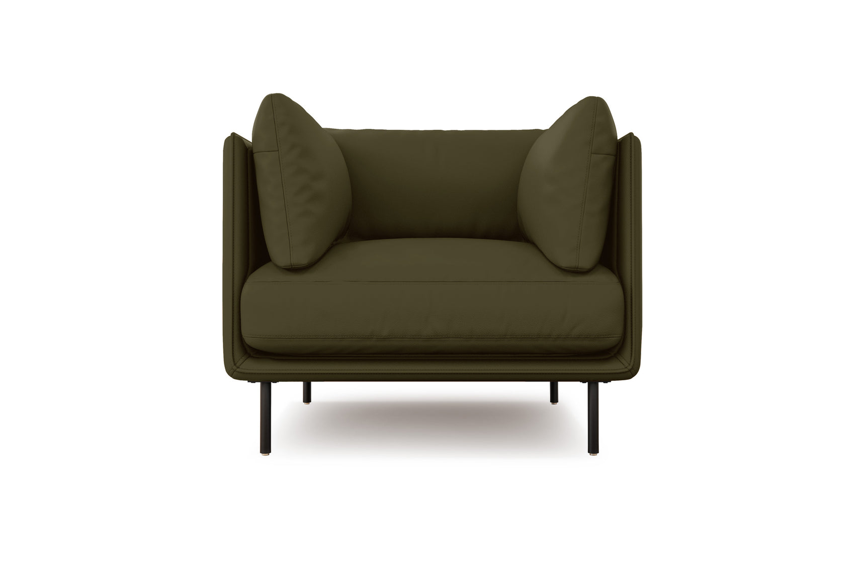 Chloe Leather Accent Chair