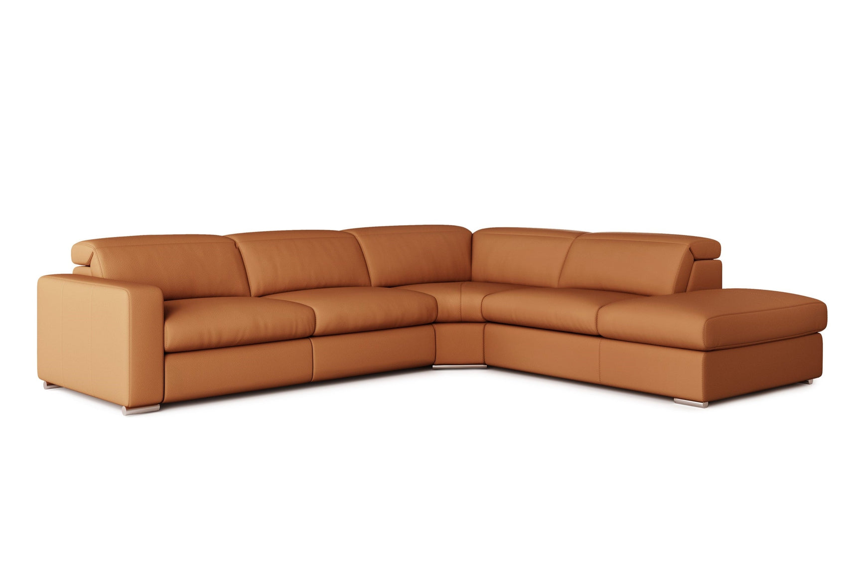 Clara Leather Recliner Sectional Sofa