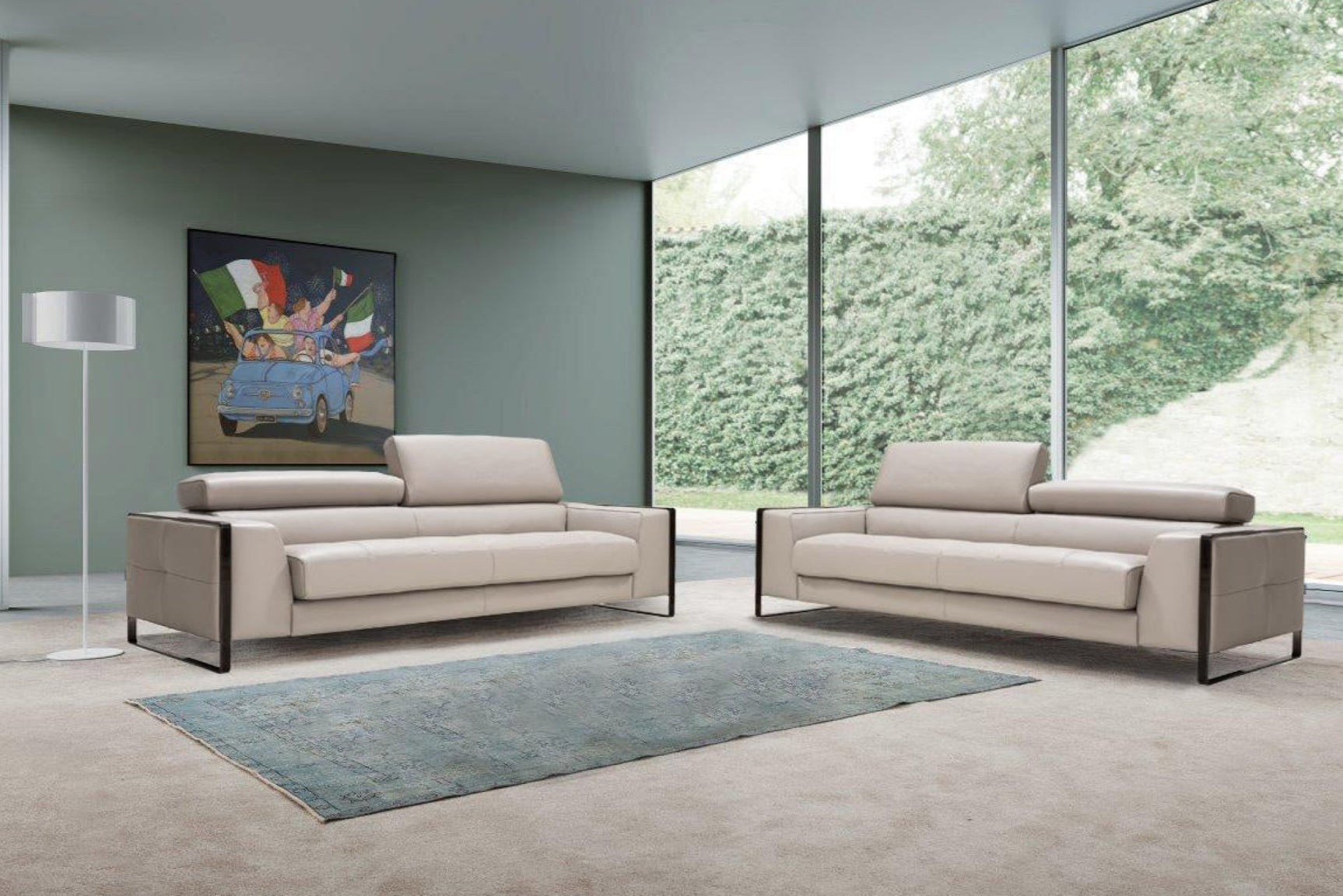 Seraphina Leather Sofa