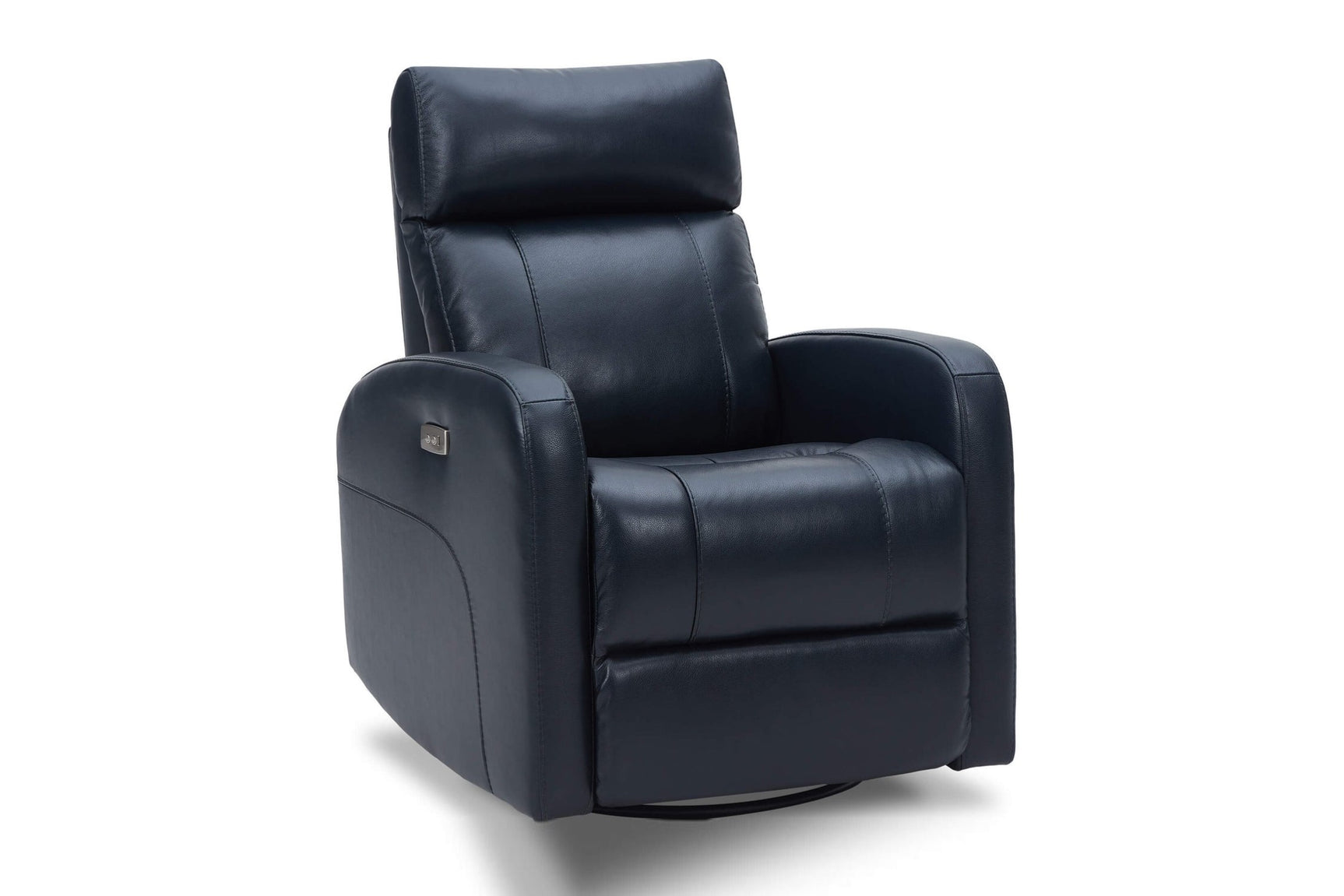 Dayna Leather Swivel Recliner Chair