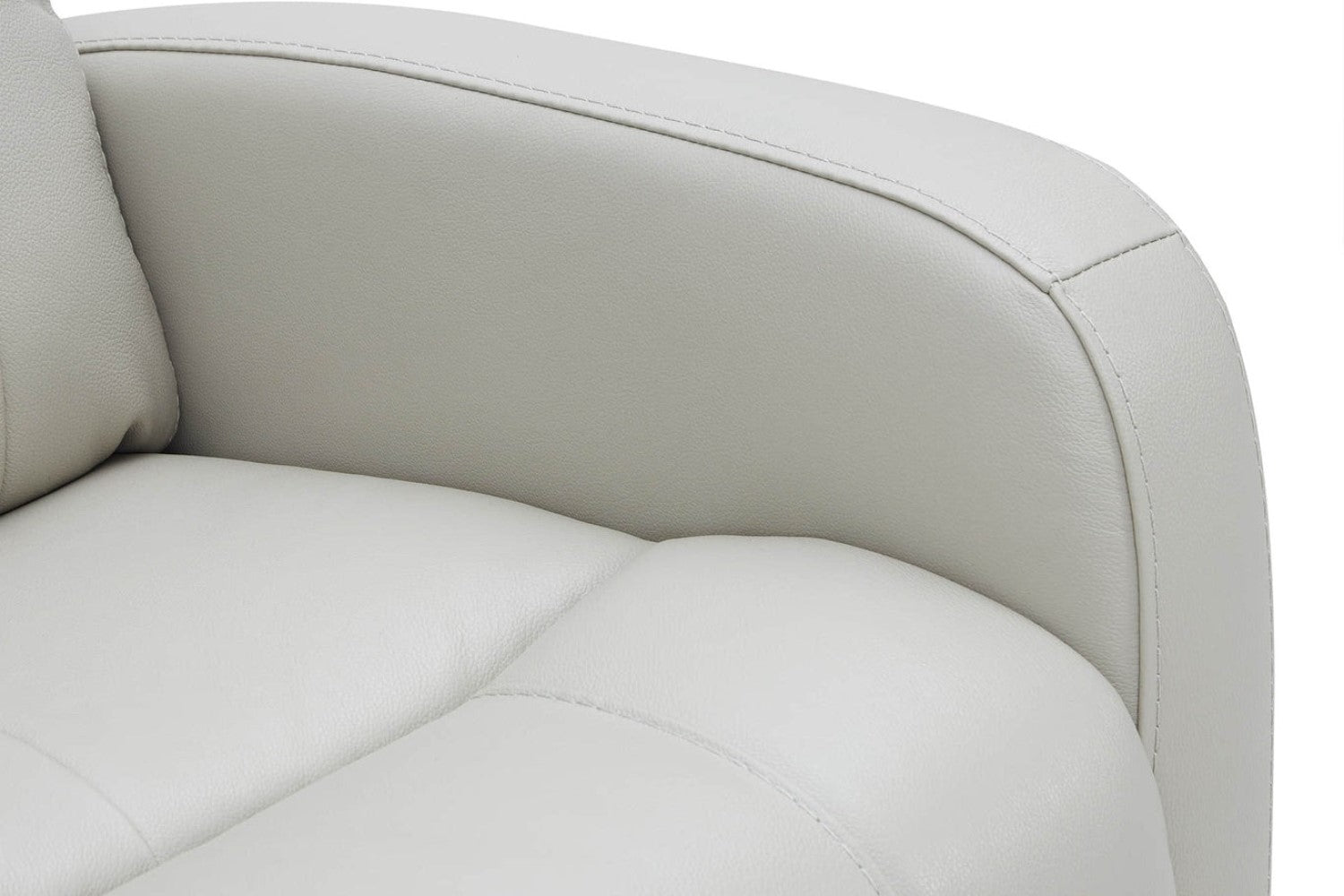 Dayna Leather Swivel Recliner Chair