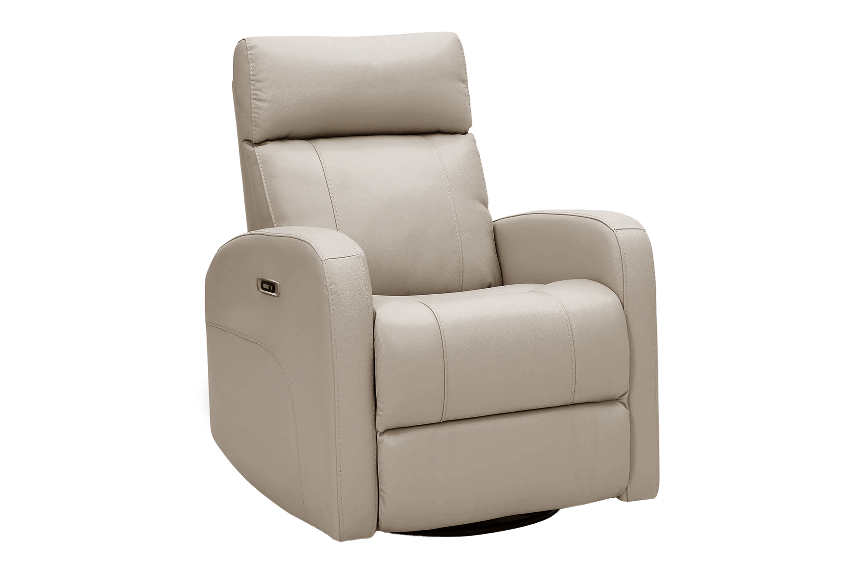 Dayna Leather Swivel Recliner Chair