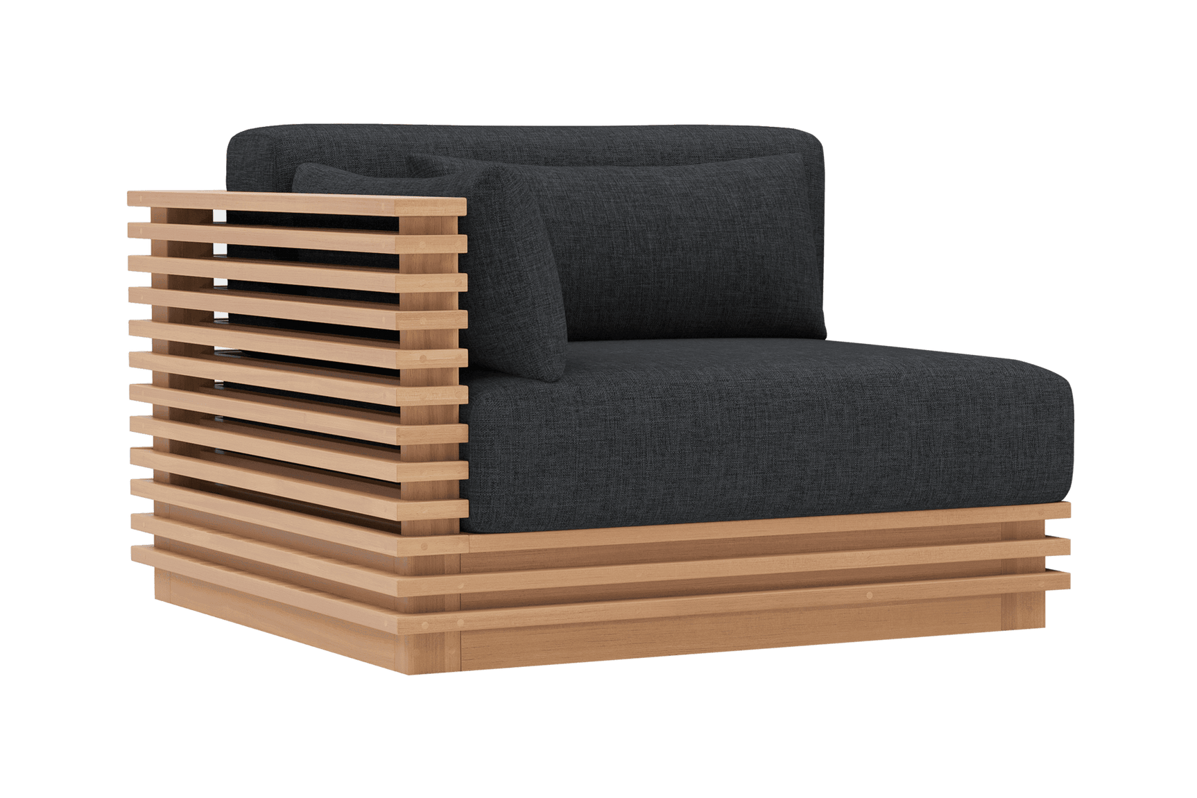 Elise Outdoor Fabric Left Arm Sofa Module