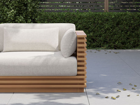Elise Outdoor Fabric Right Arm Sofa Module