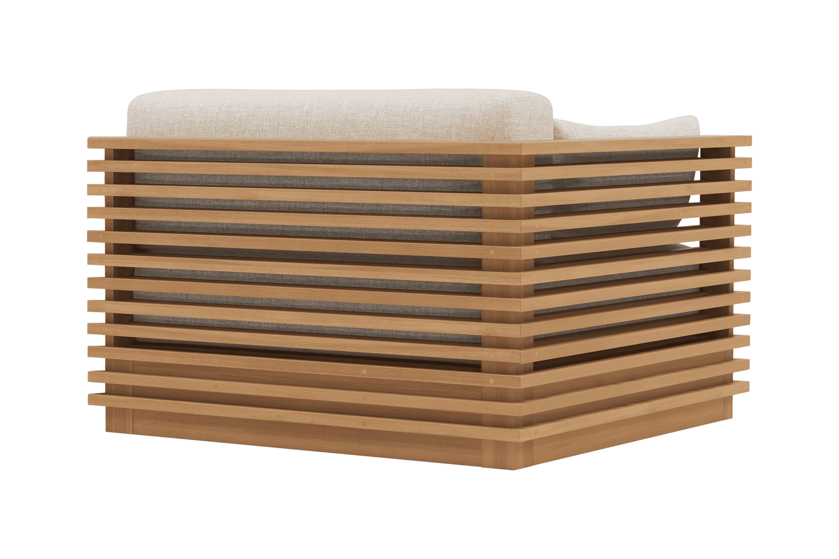 Elise Outdoor Fabric Right Arm Sofa Module