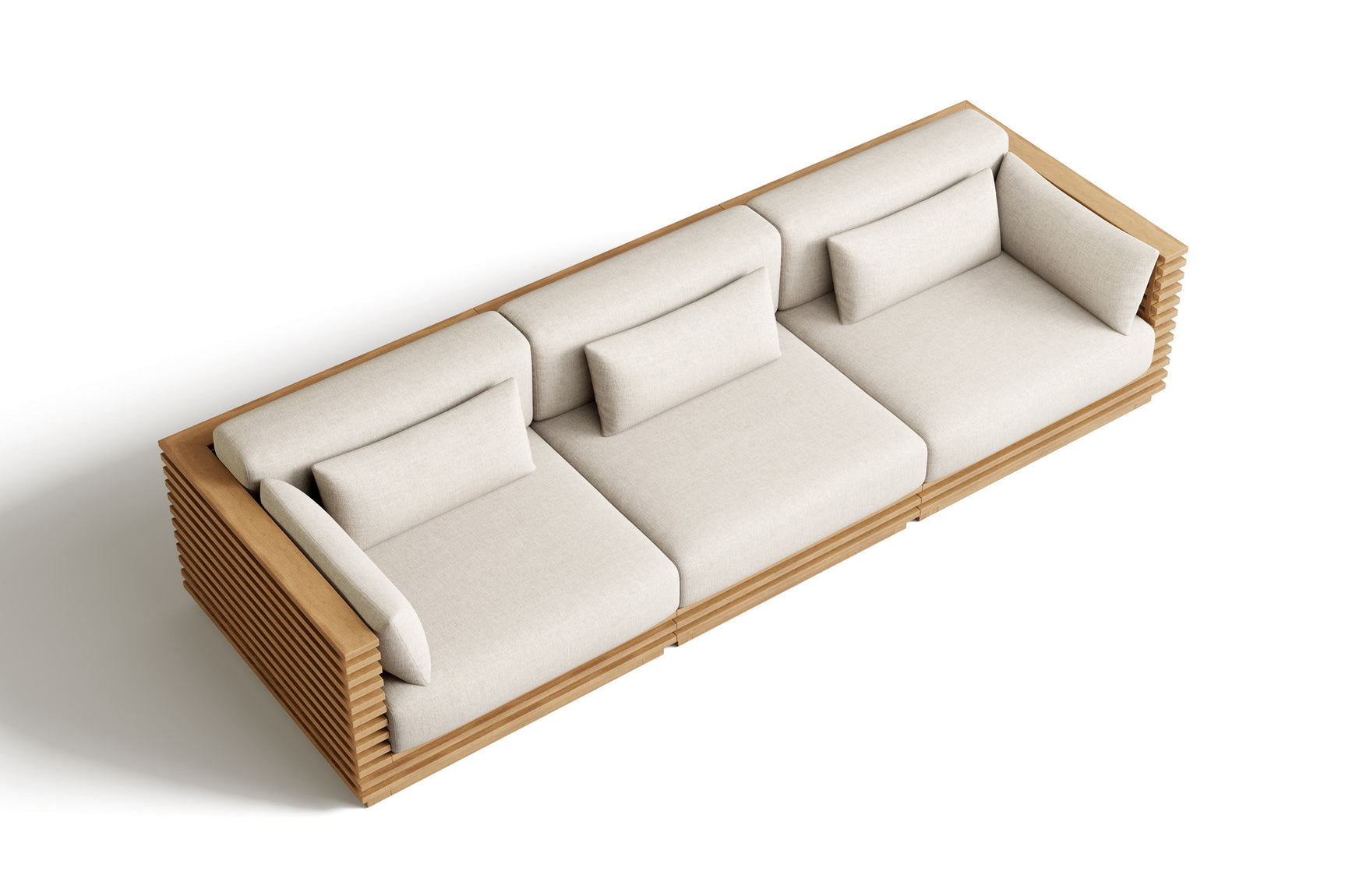 Elise Outdoor Fabric Modular Sofa