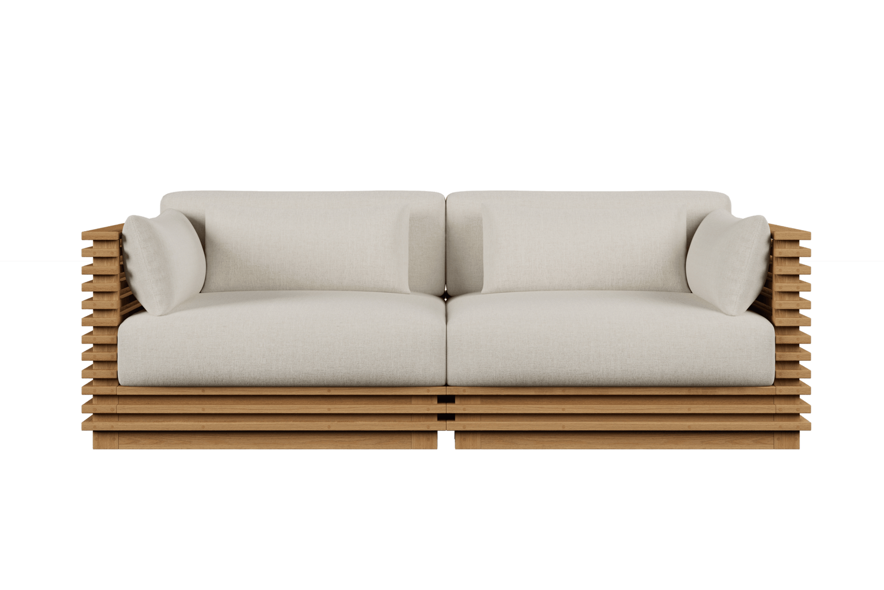 Elise Outdoor Fabric Modular Sofa