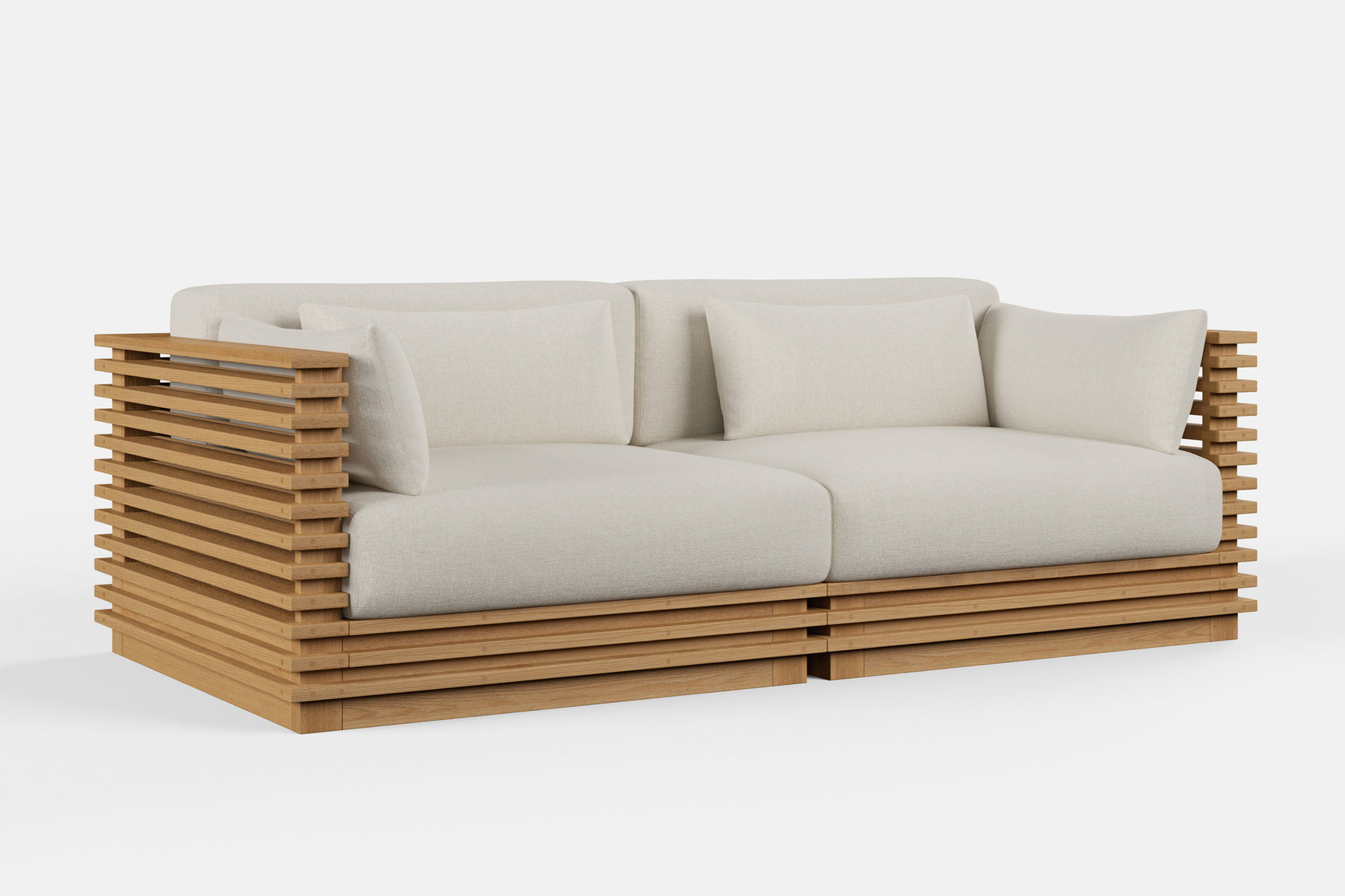 Elise Outdoor Fabric Modular Sofa