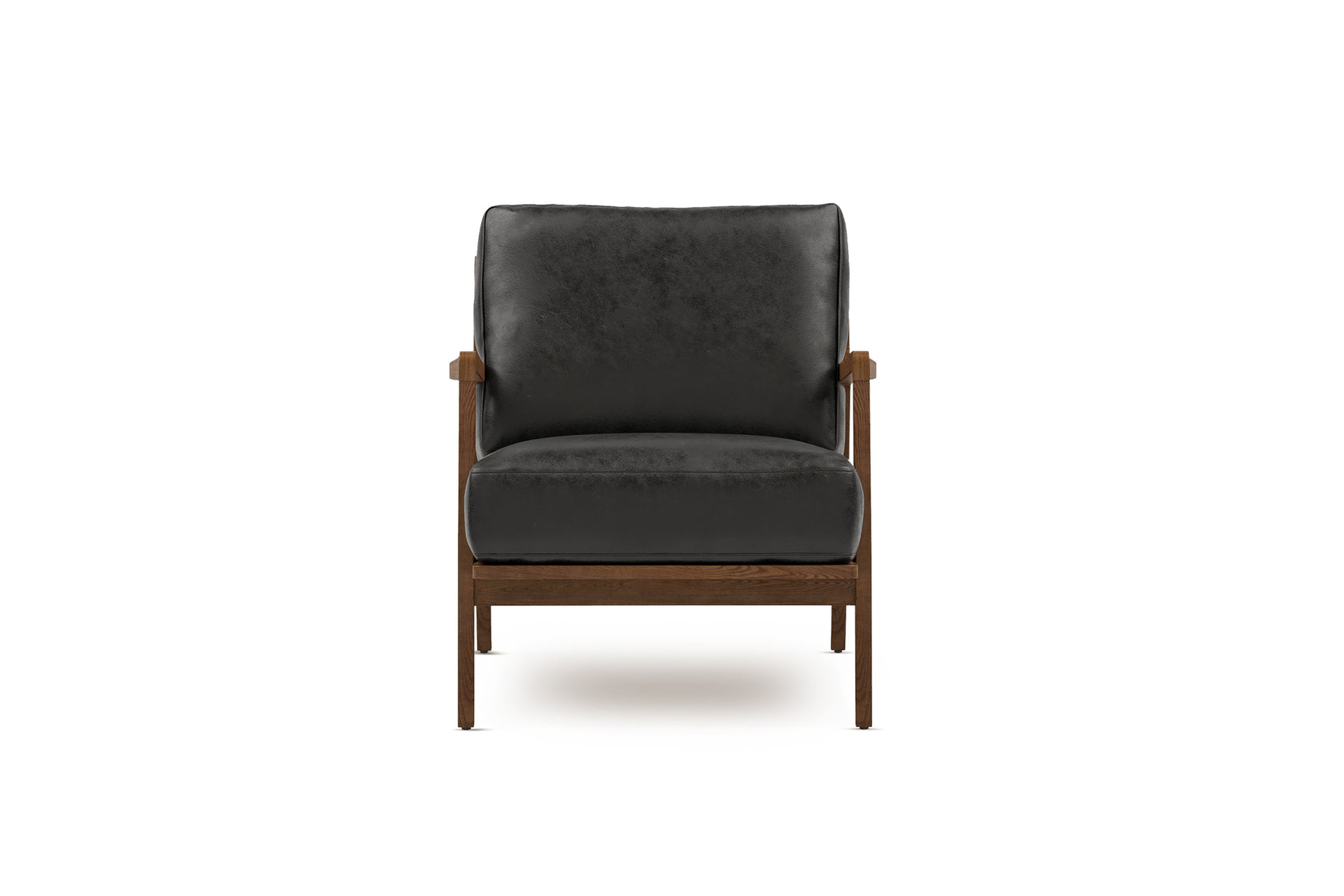 Ella Leather Accent Chair