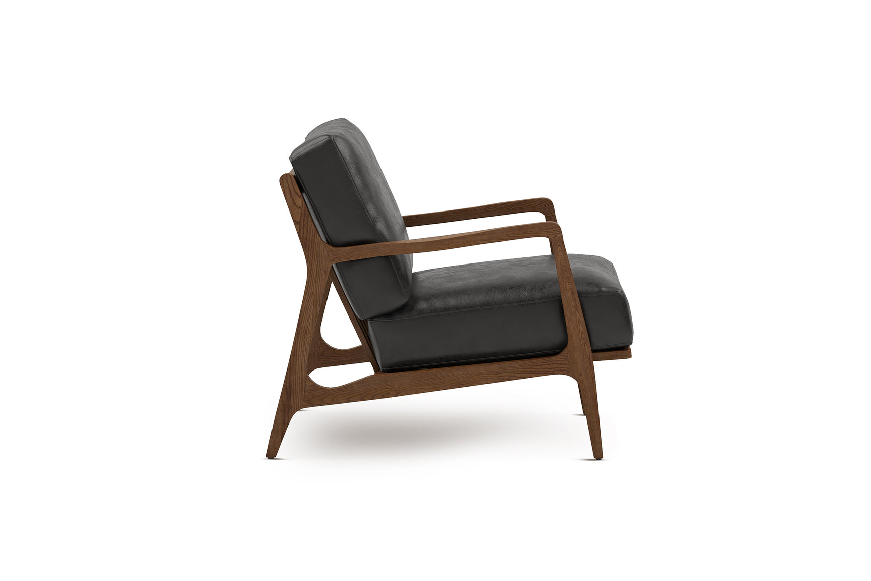 Ella Leather Accent Chair