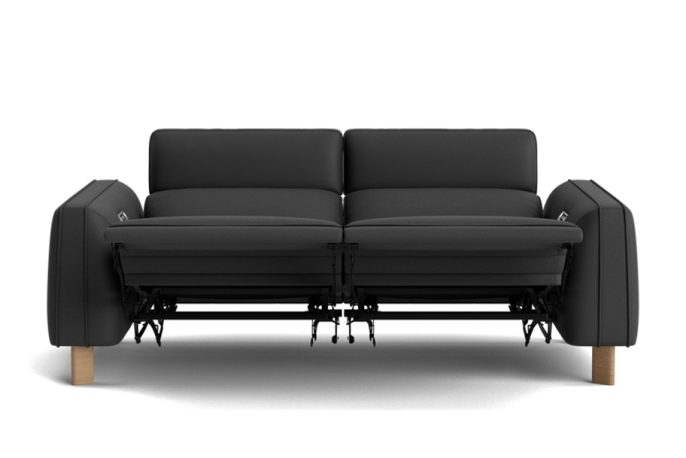 Lesley Leather Recliner Sofa