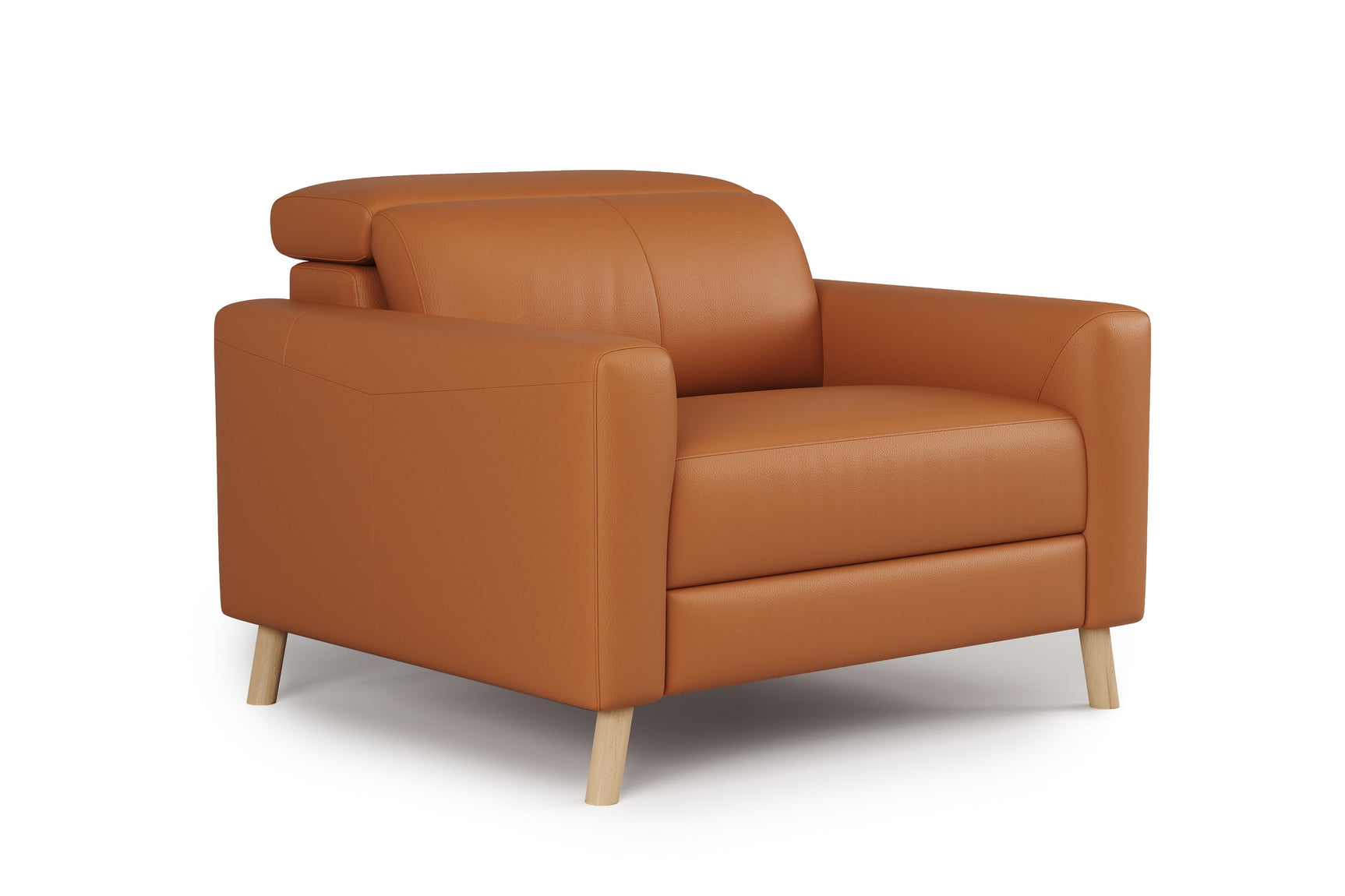 Elodie Leather Accent Chair