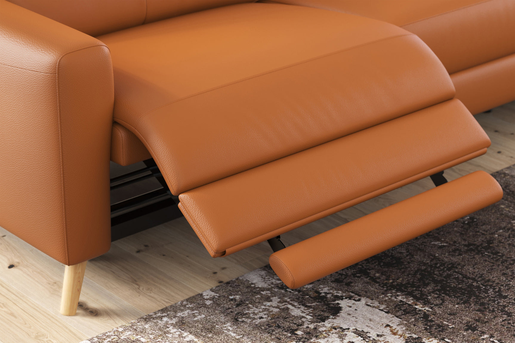 Elodie Leather Recliner Chair