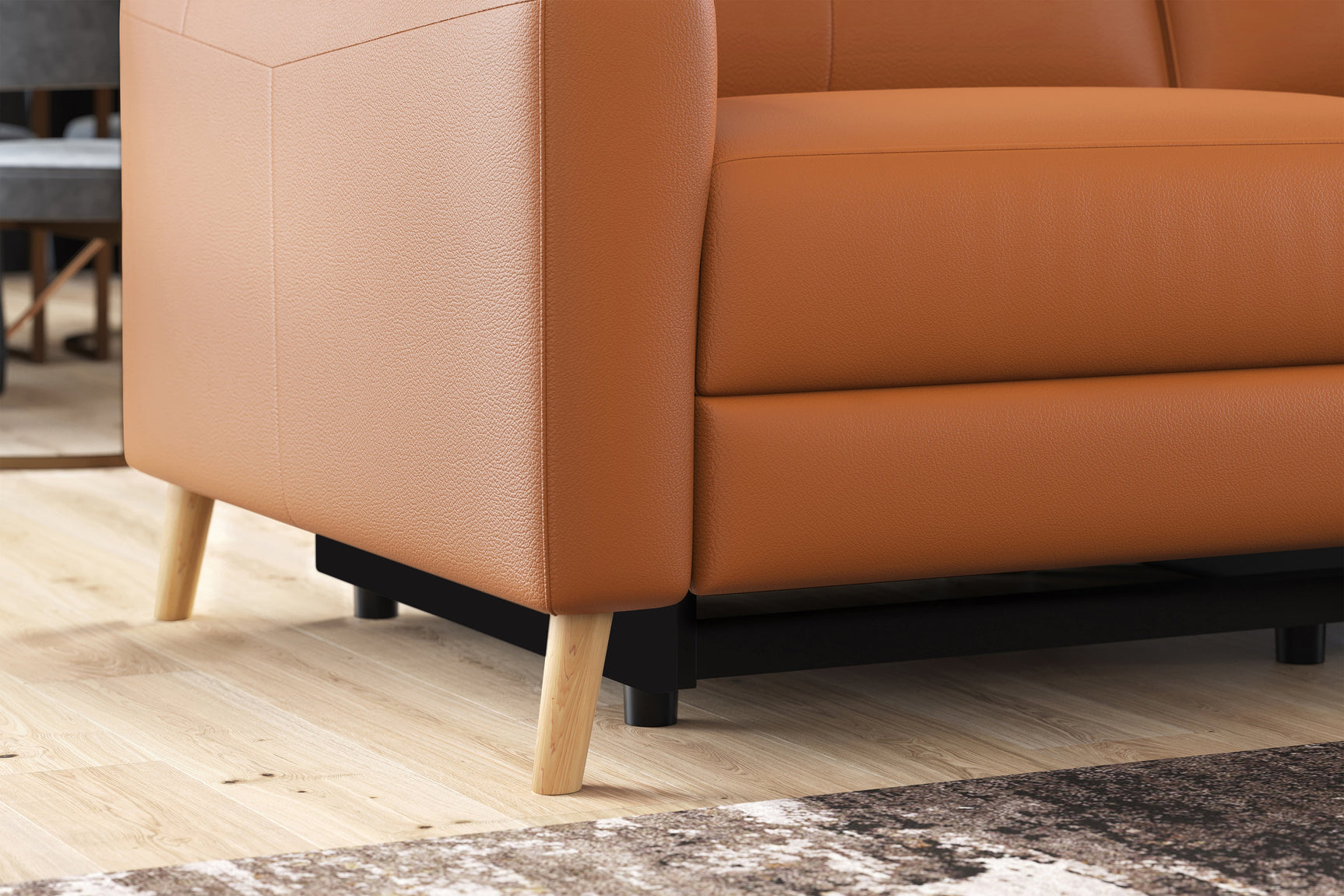 Elodie Leather Dual Recliner Sofa