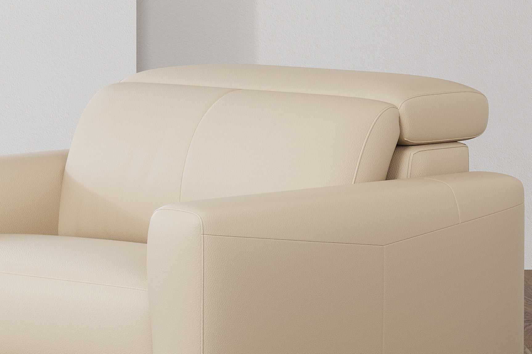 Elodie Leather Accent Chair