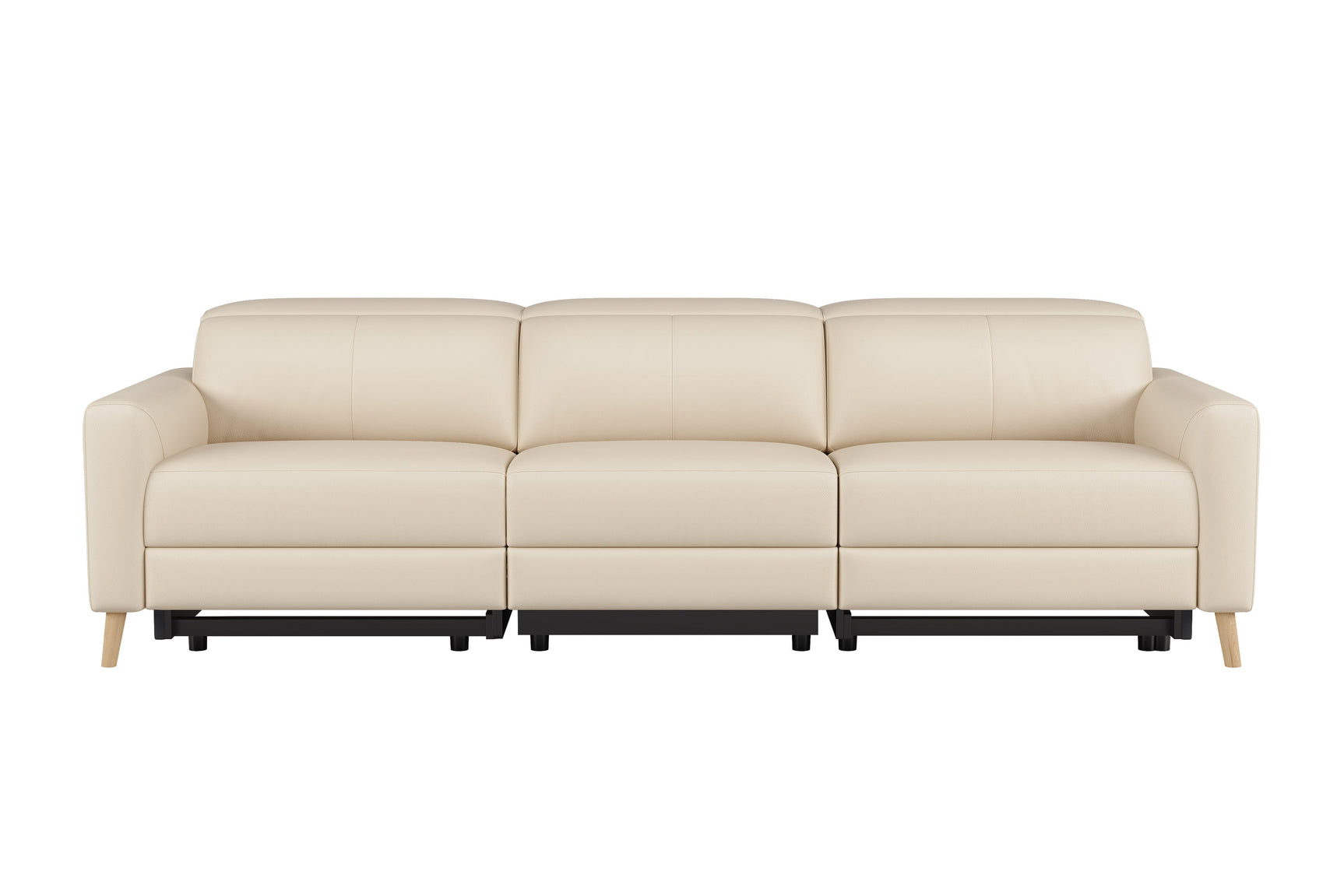 Elodie Leather Dual Recliner Sofa