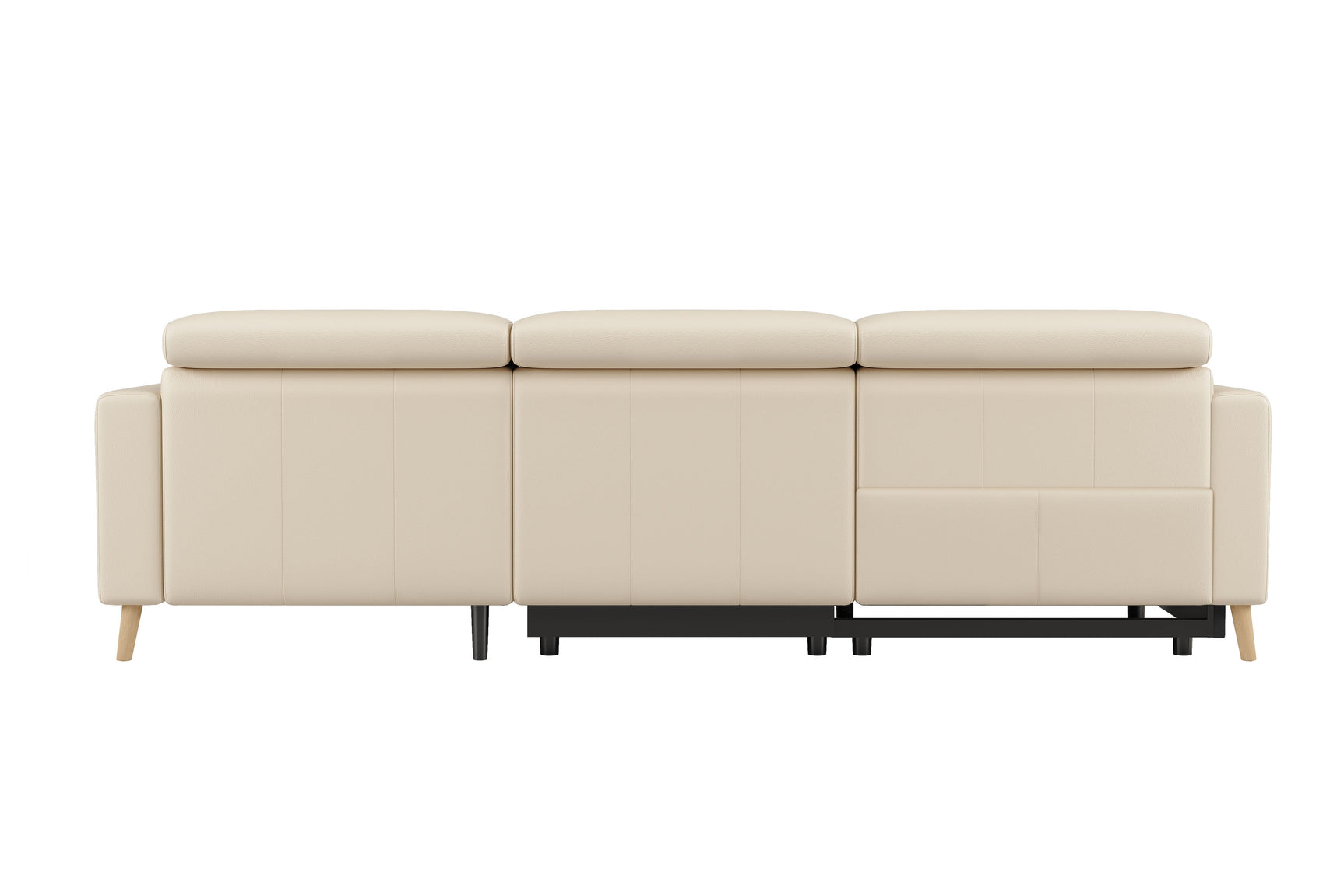 Elodie Leather Recliner Sectional Sofa