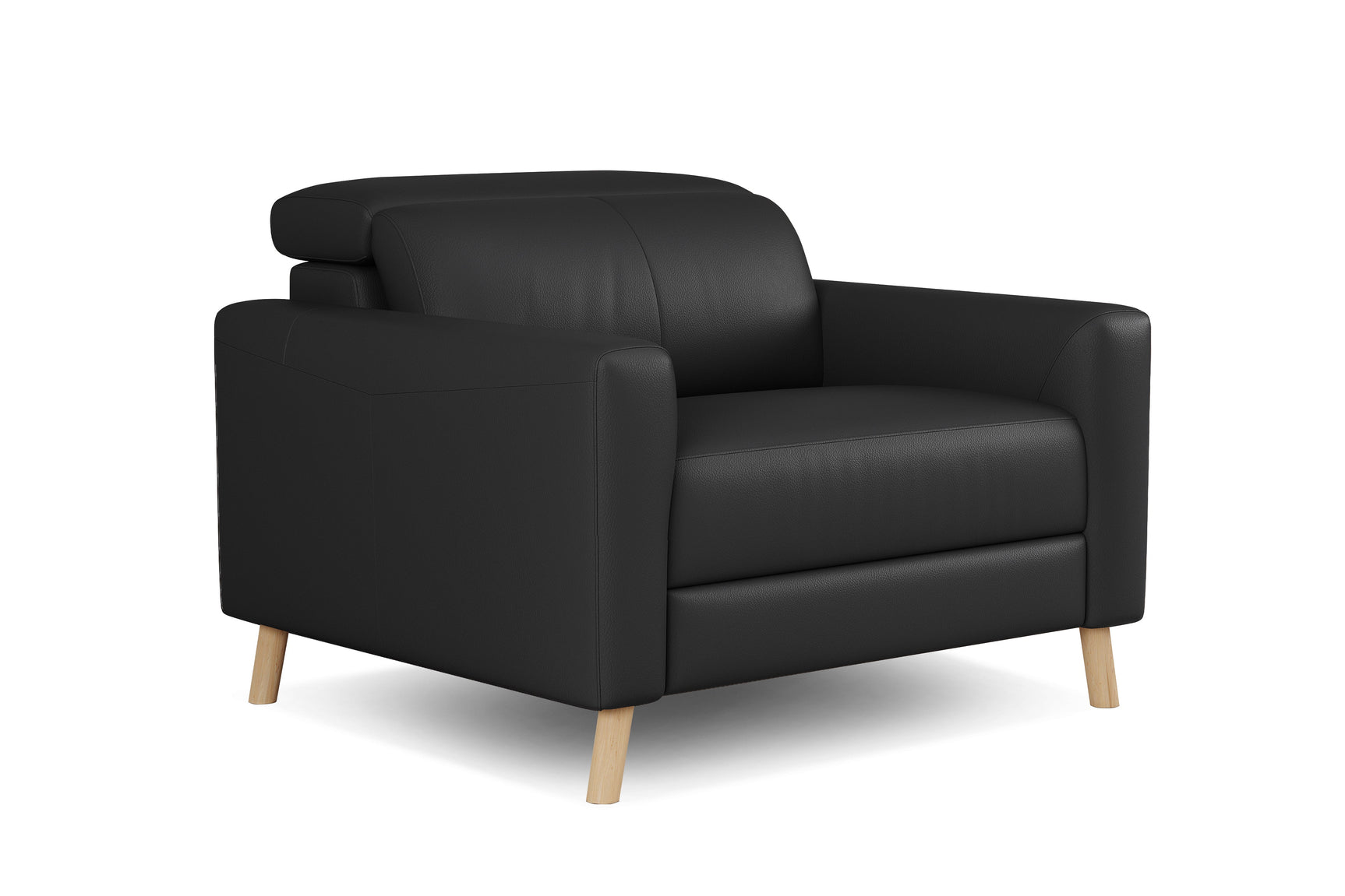 Elodie Leather Accent Chair