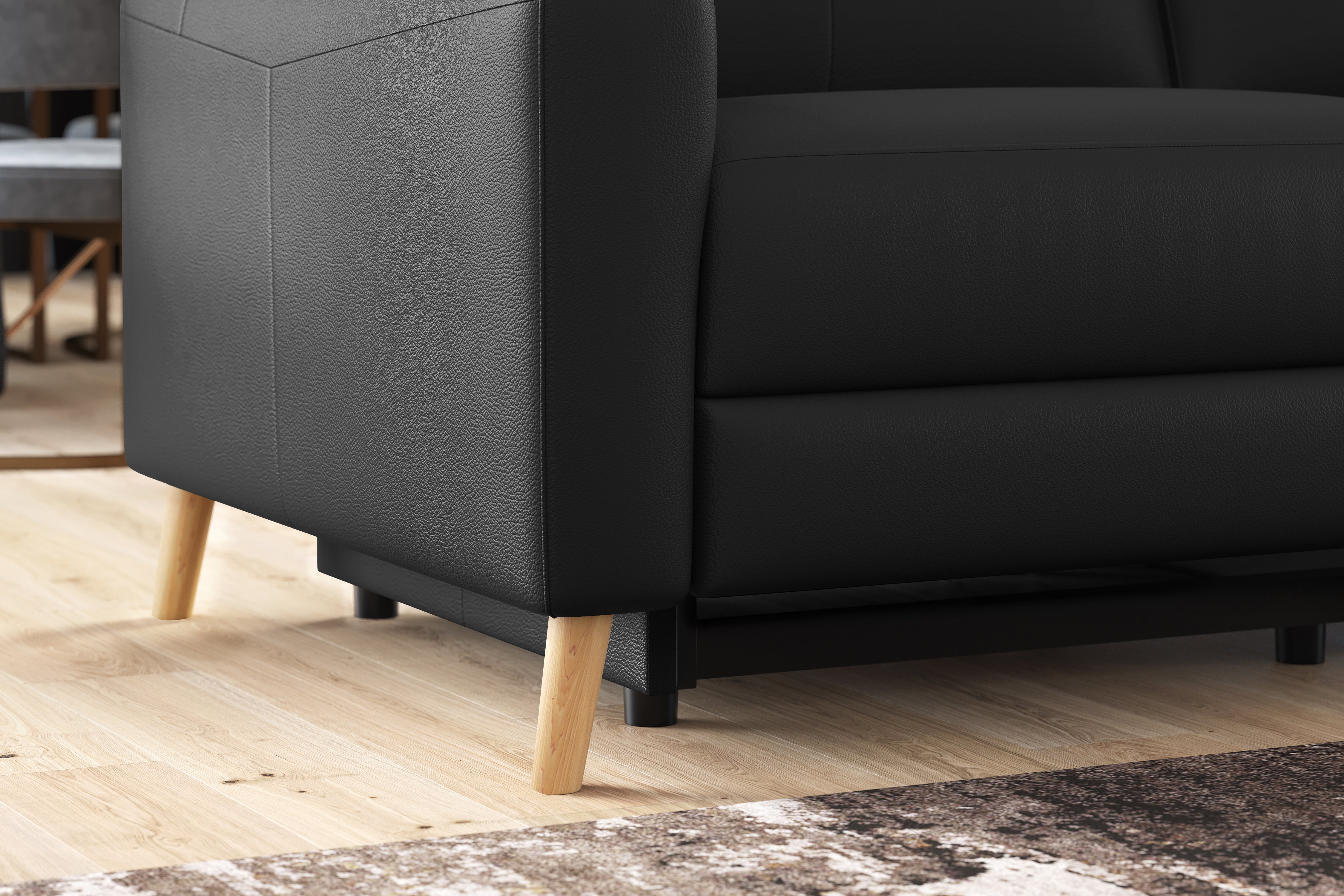 Elodie Leather Dual Recliner Sofa