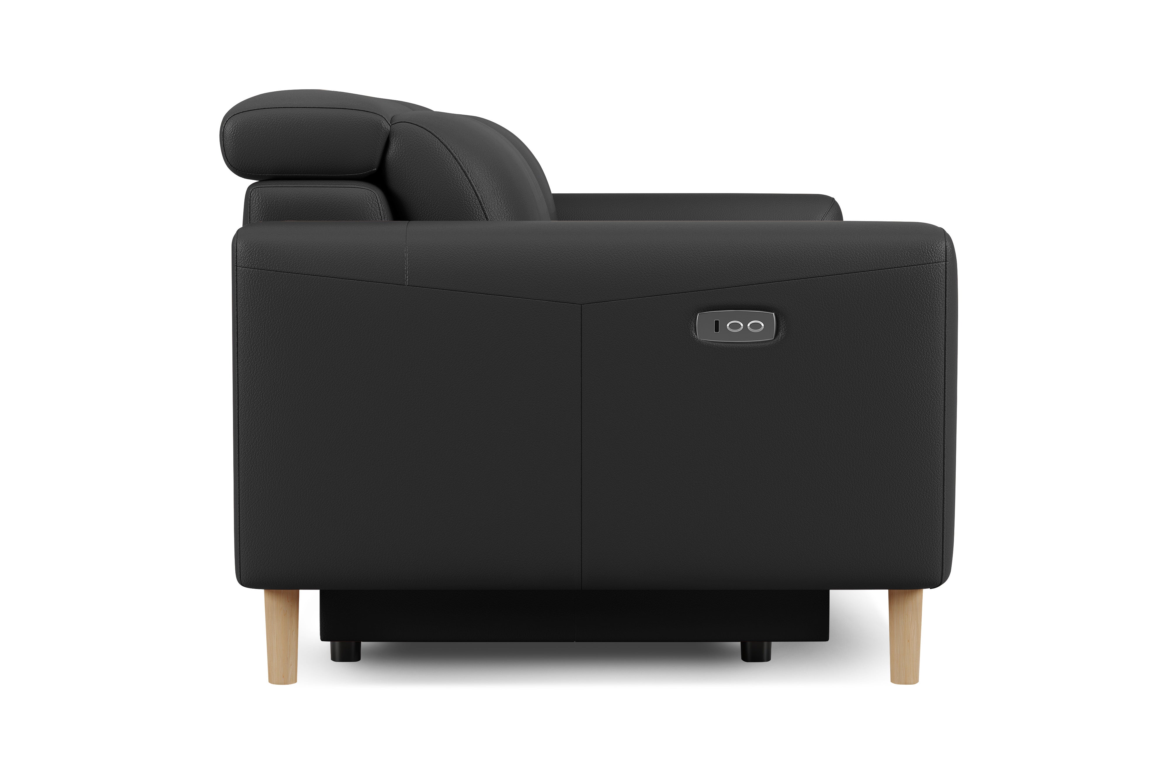 Elodie Leather Dual Recliner Sofa