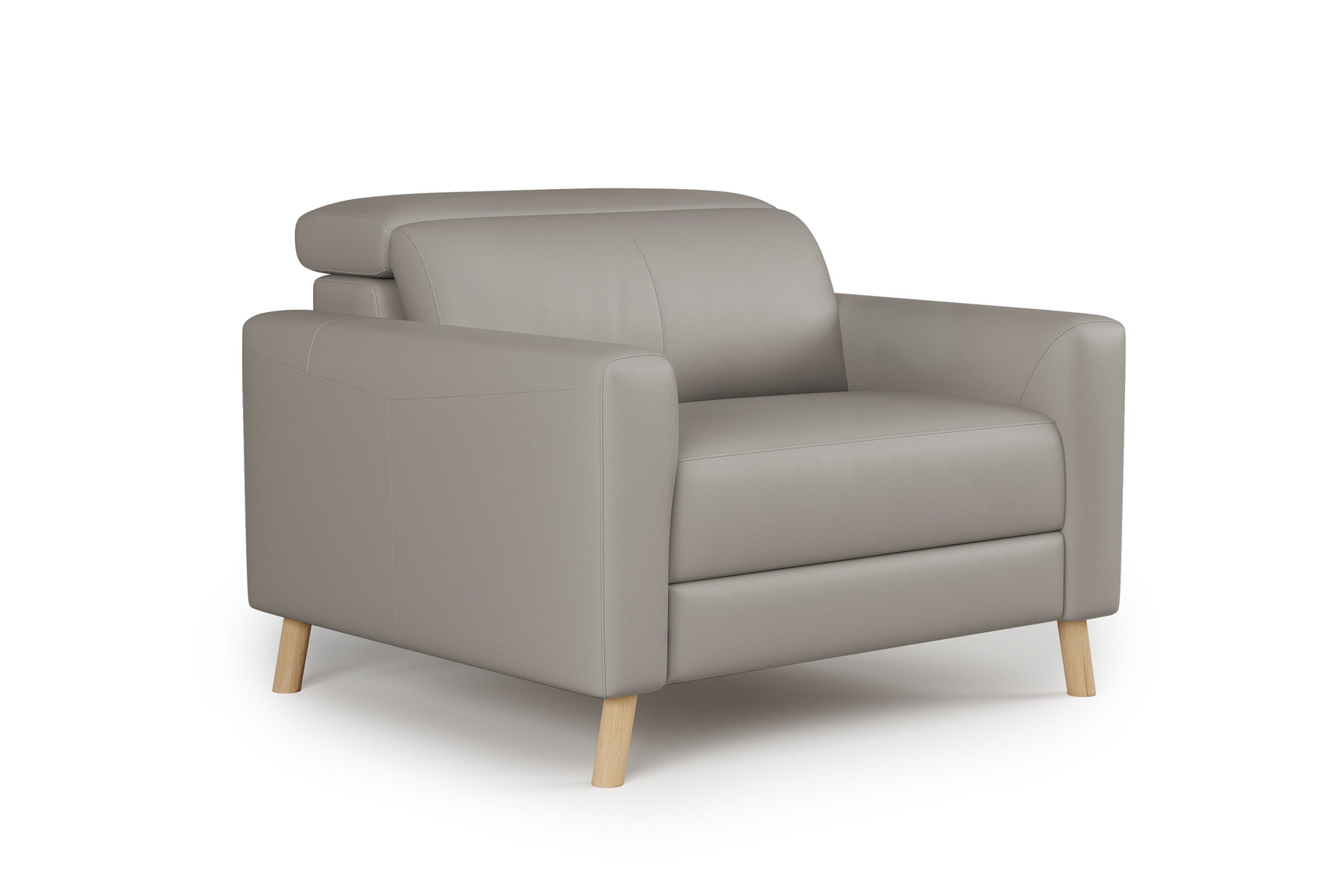 Elodie Leather Accent Chair